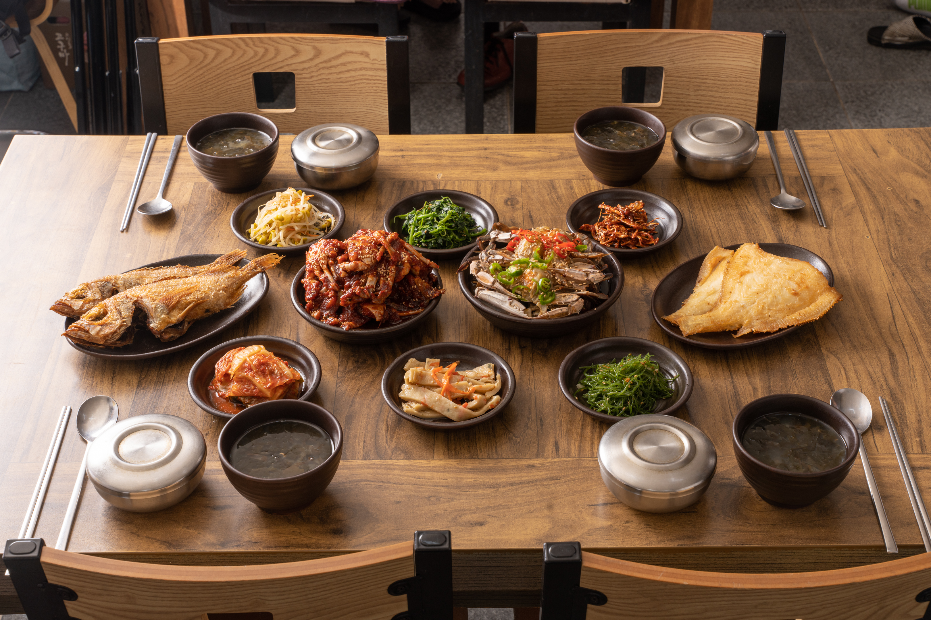 밥도둑게장백반 설명사진