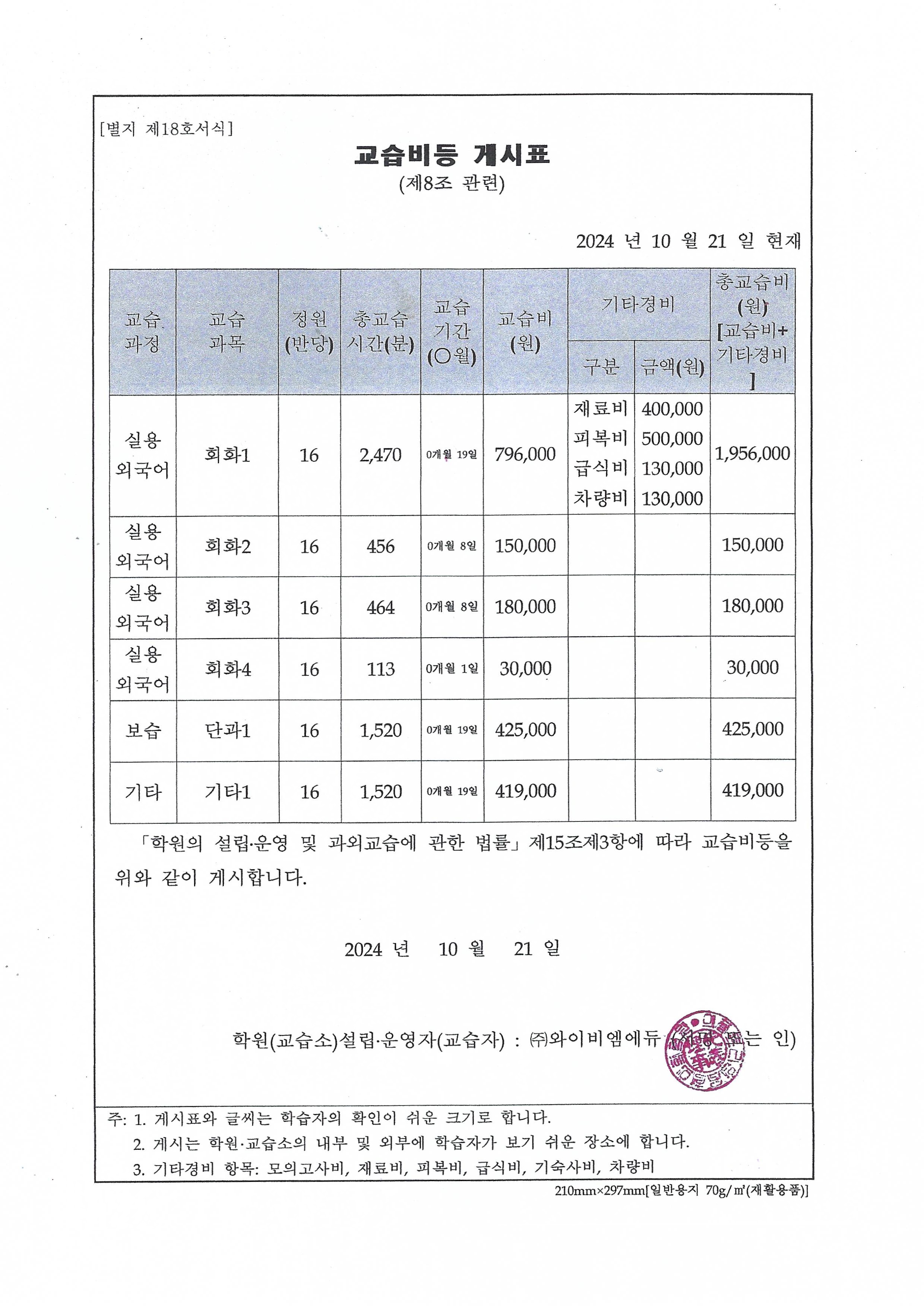 애플트리압구정어학학원