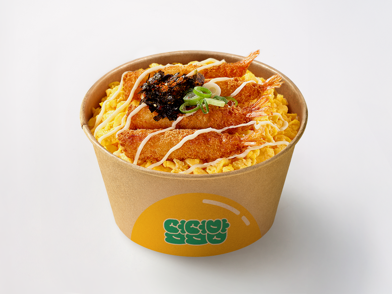 새우마요컵밥 도시락