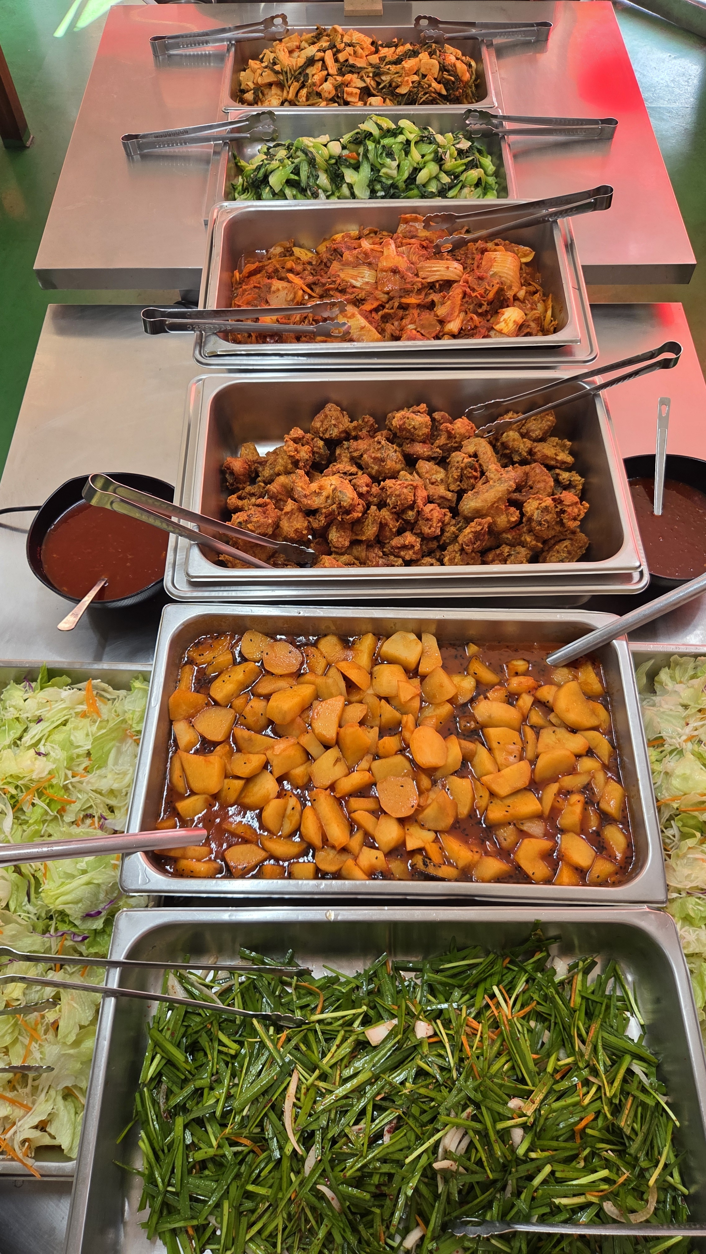 맛있는정원 한식뷔페 글로벌