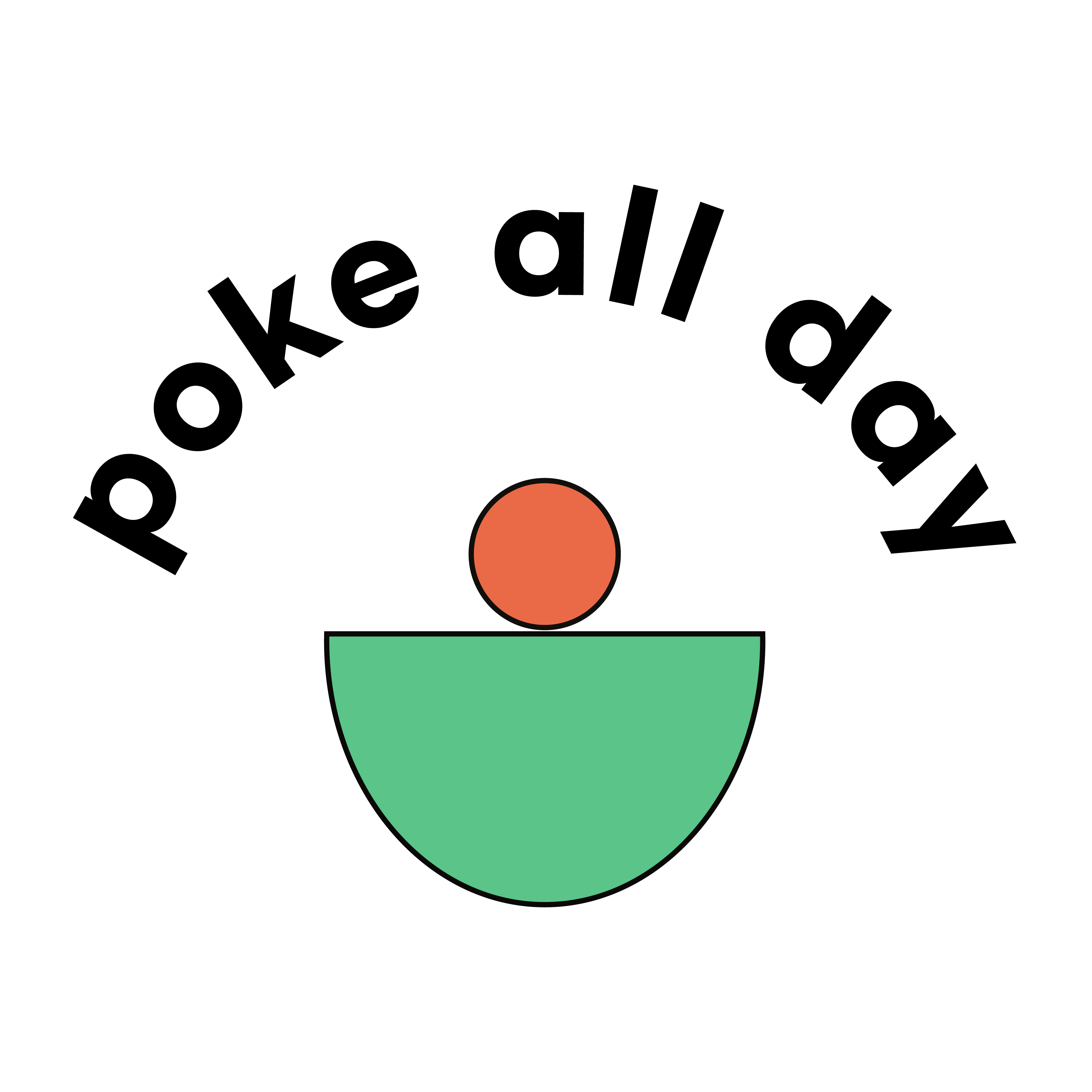 Poke all day 포케&샐러드 가산점