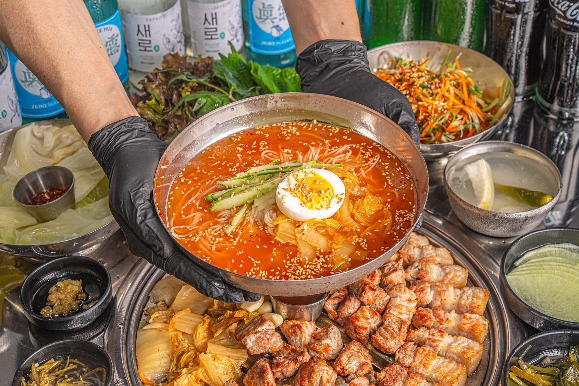 Grandma's Kimchi Noodles