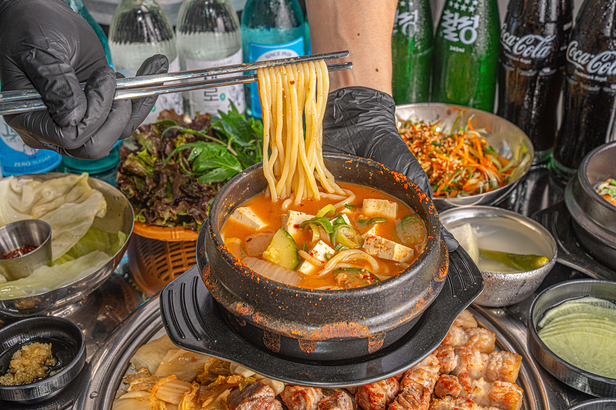 Soybean Paste Chewy Noodles