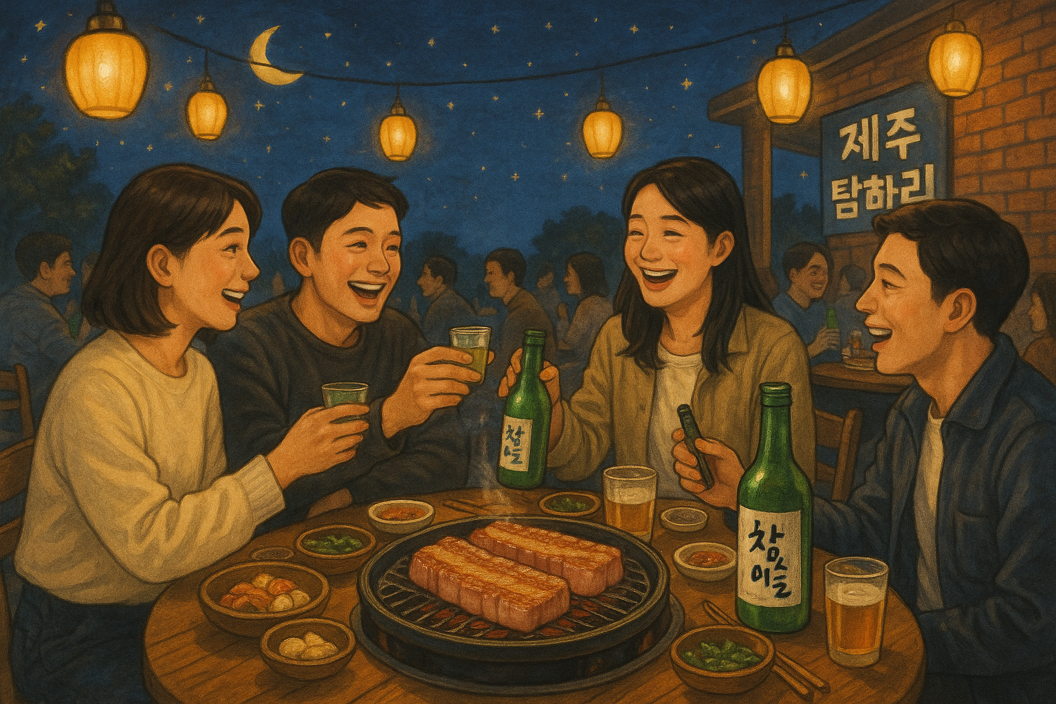 제주탐하리 길동역점 설명사진