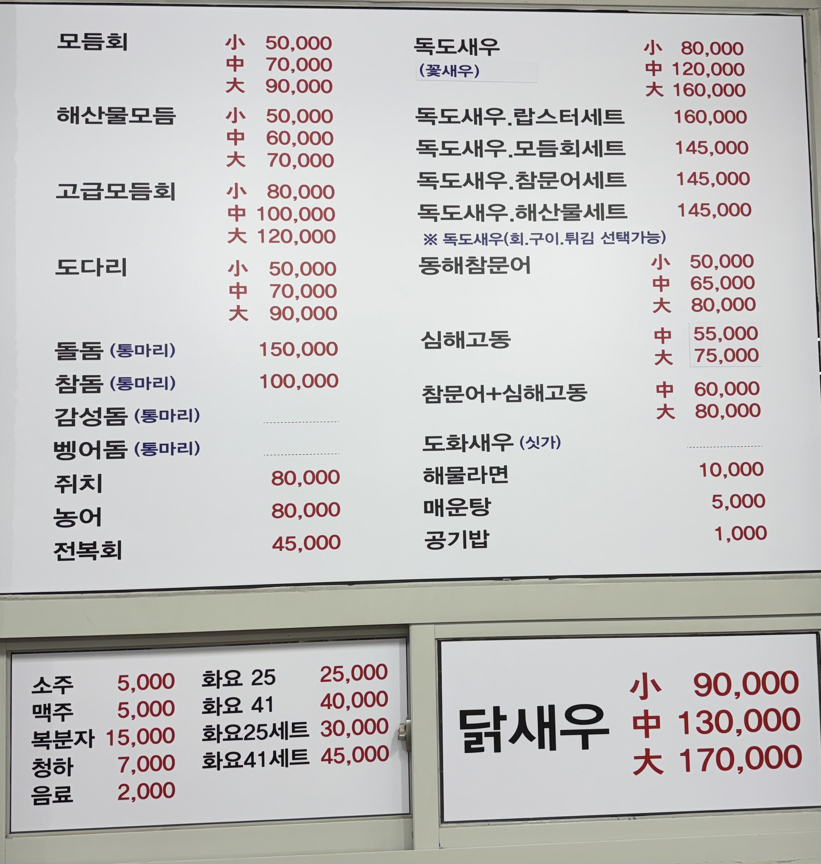 독도꽃새우