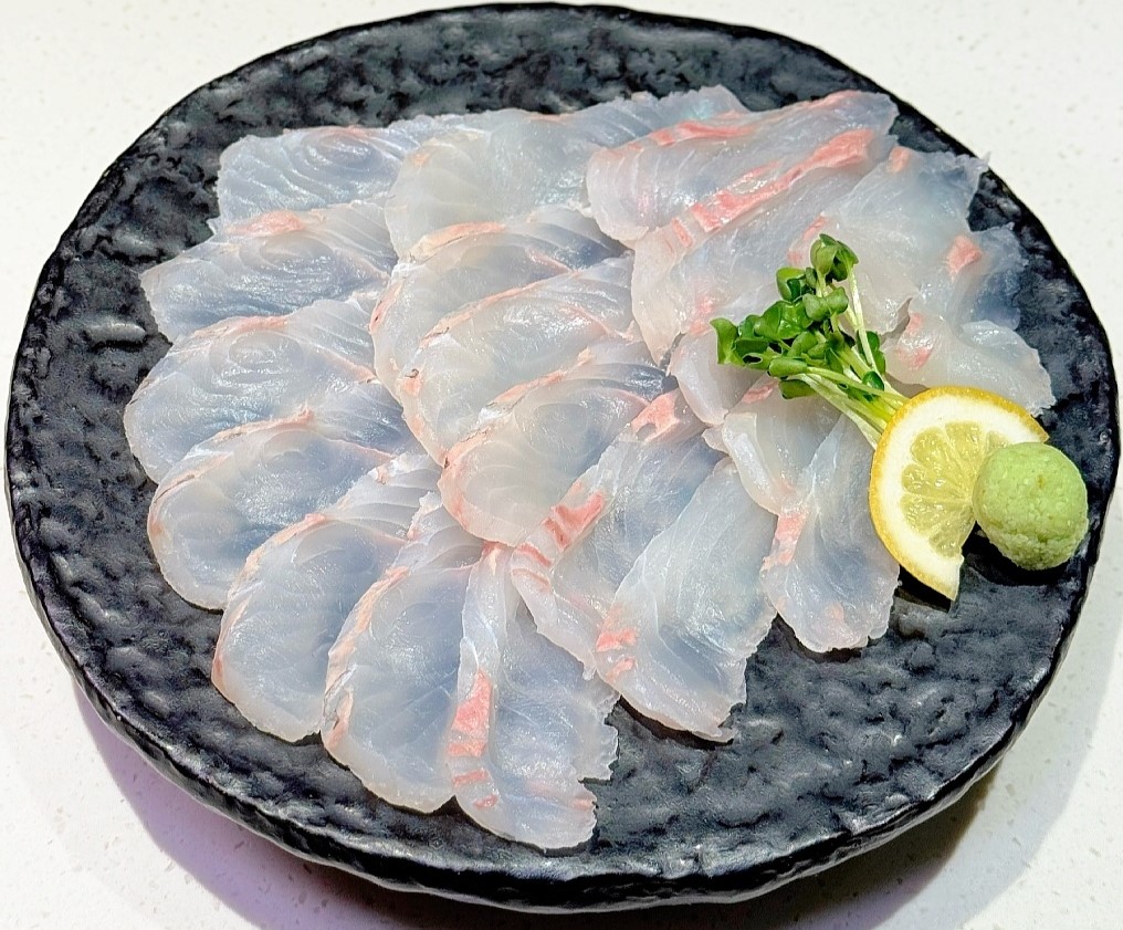 저지방,담백한숙성회 대광어사시미20P