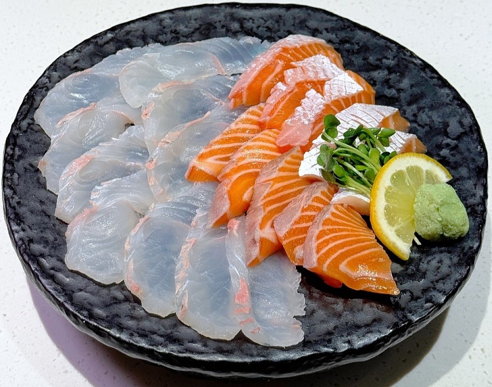 마곡발산숙성회 광어+연어사시미 20P