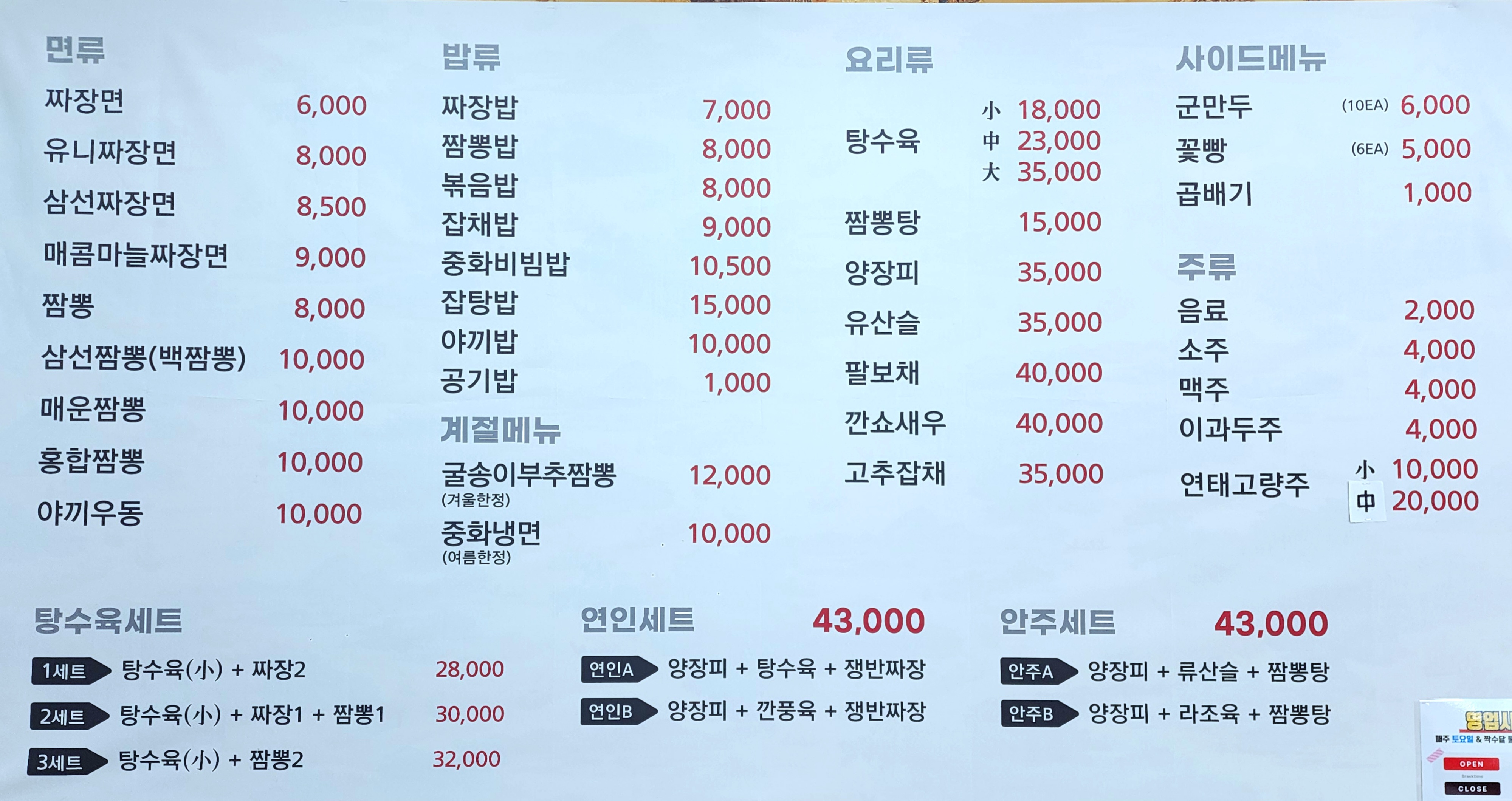 요리성