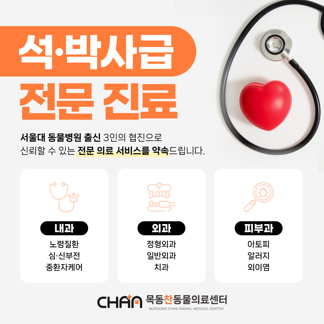 목동찬동물의료센터