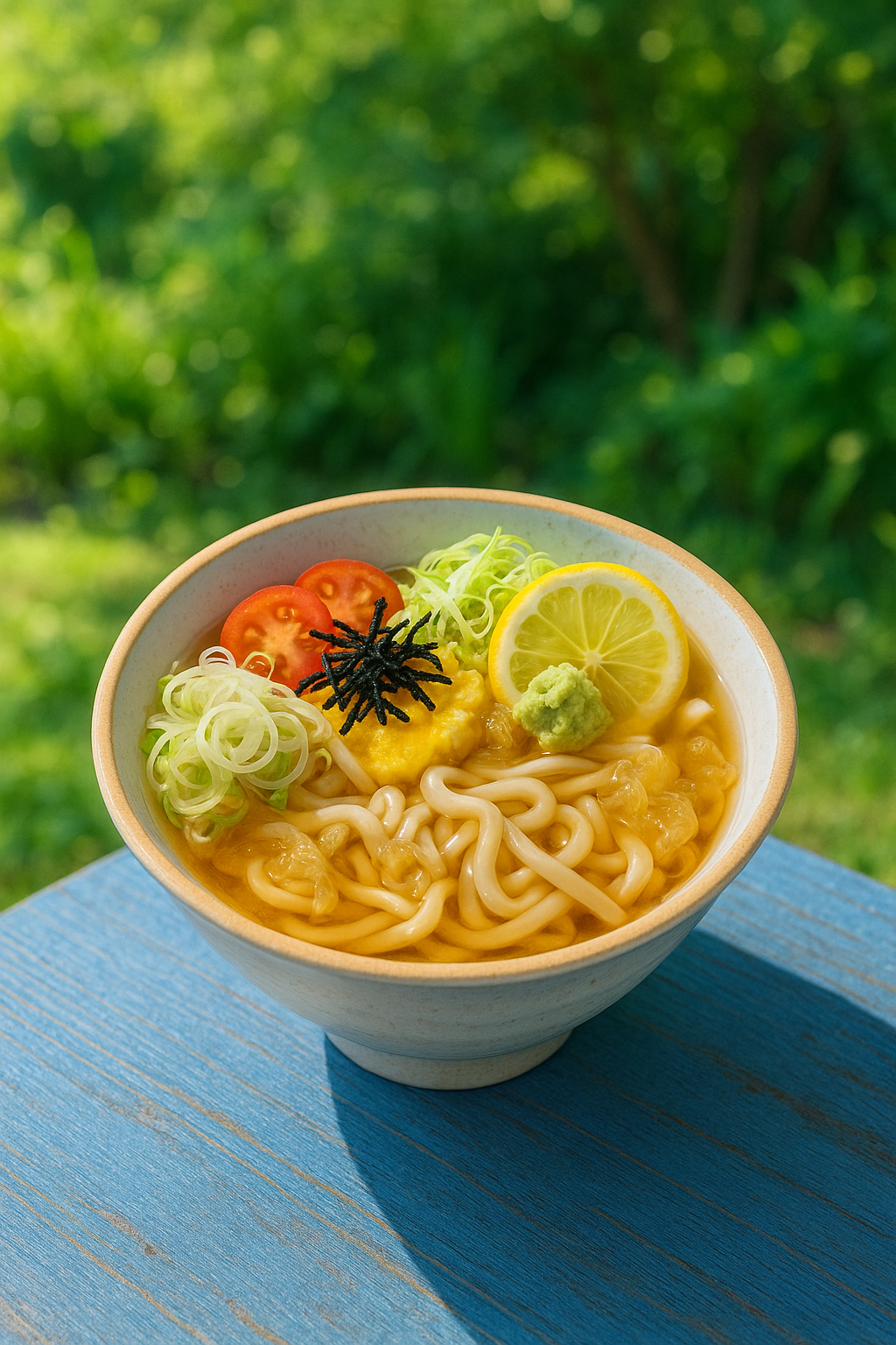 카오루 우동 설명사진