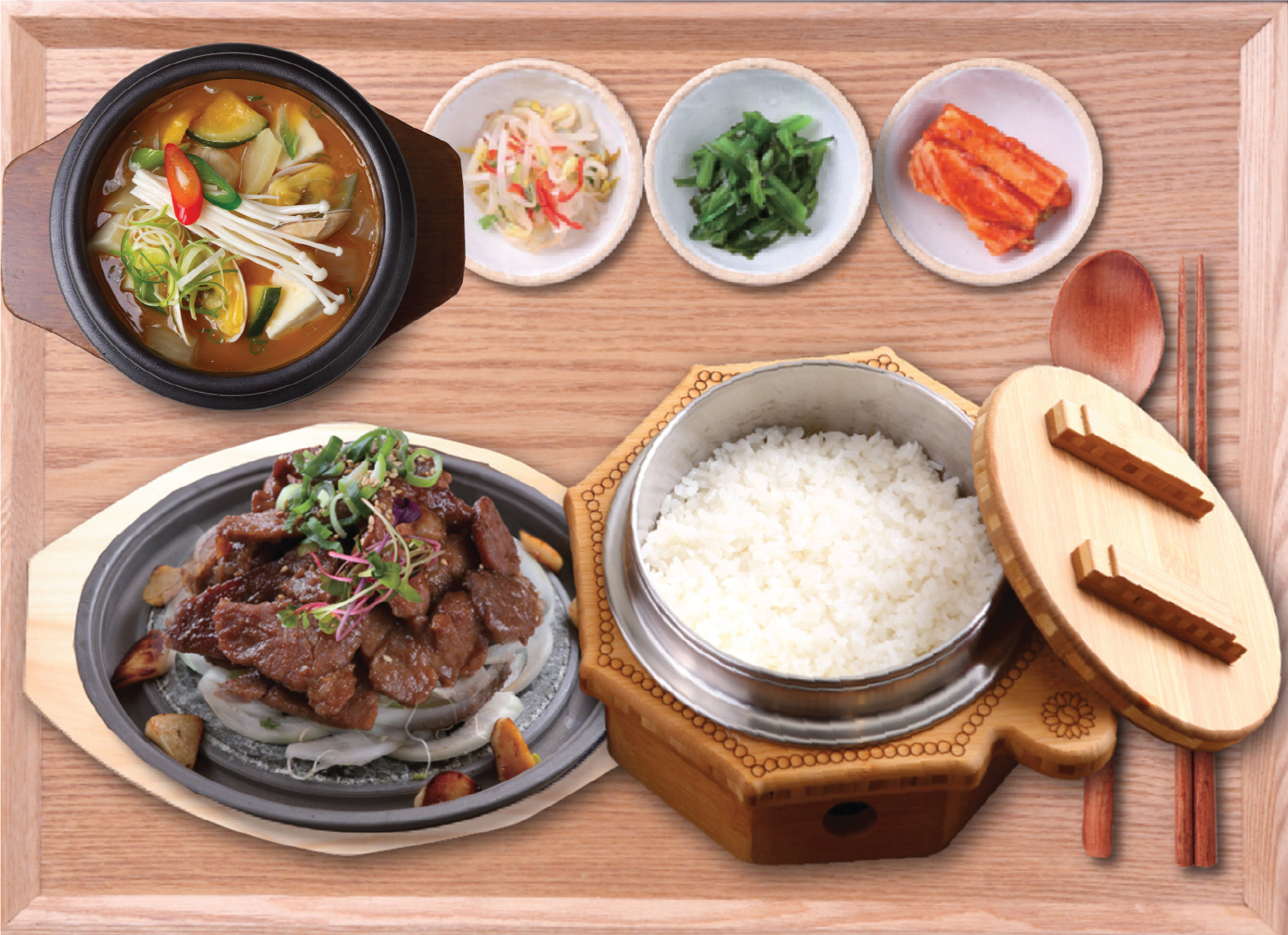 한옥마을 비빔밥&솥밥 동수원뉴코아점