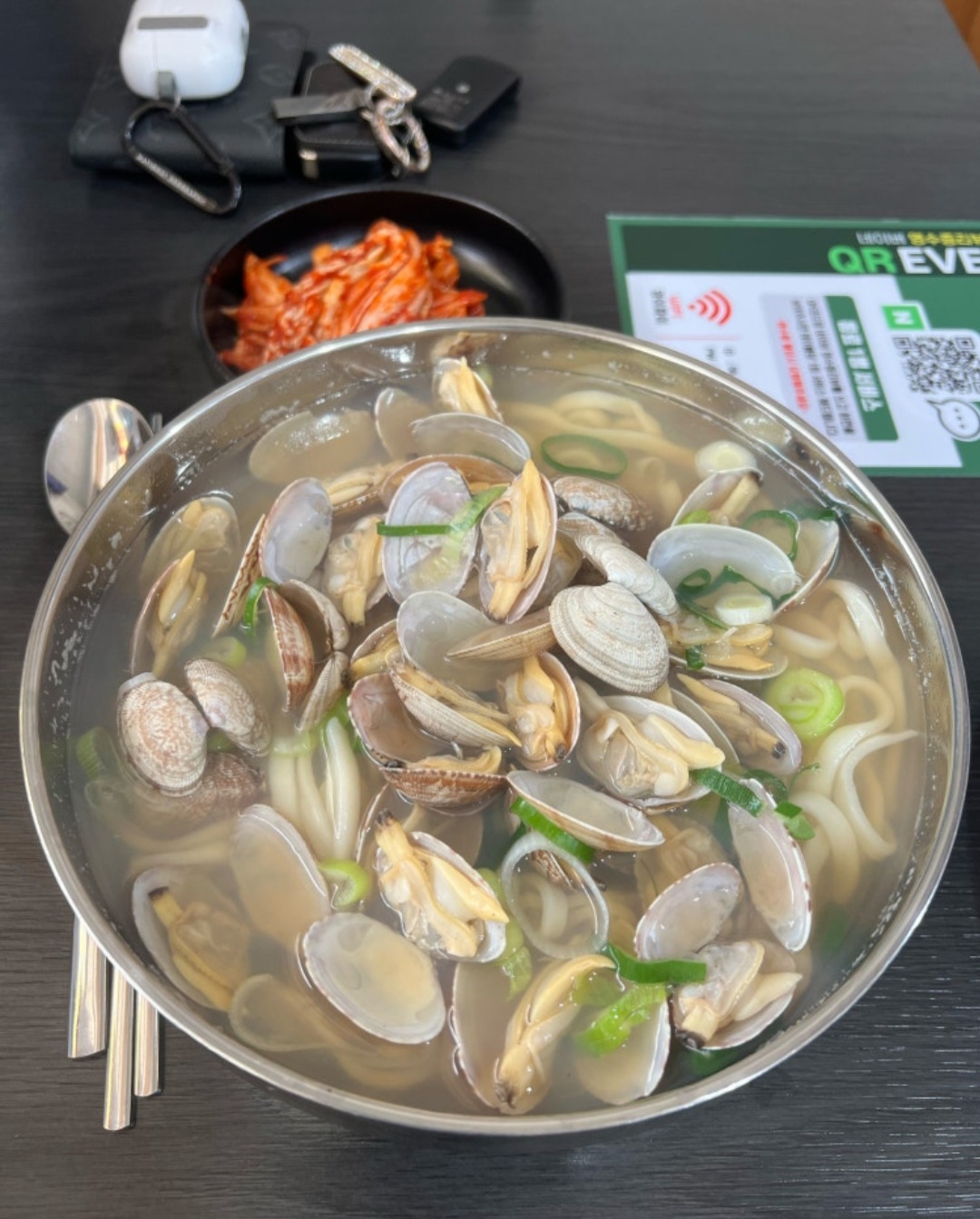 바지락왕창칼국수 만수점 설명사진