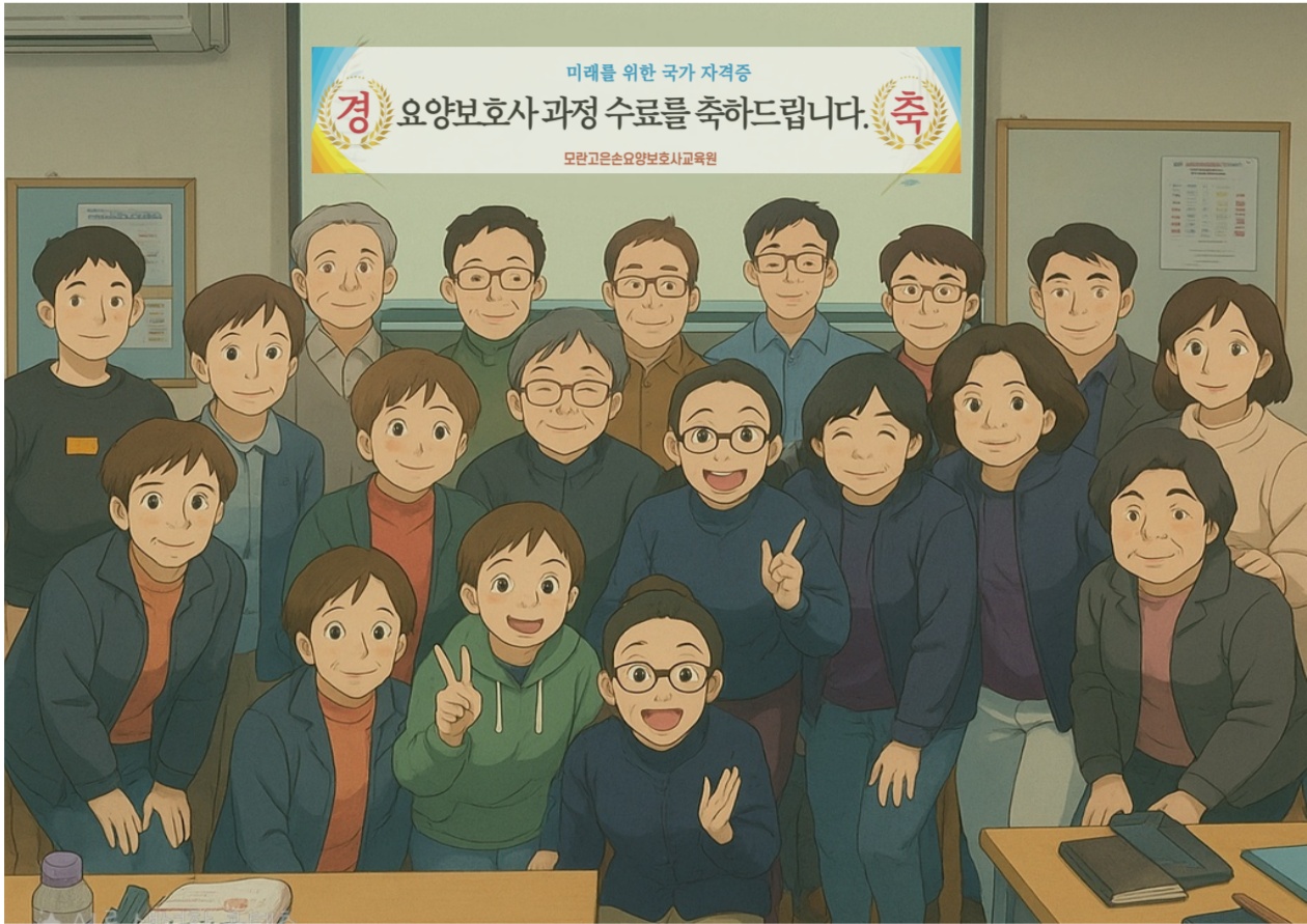 모란고은손 요양보호사교육원