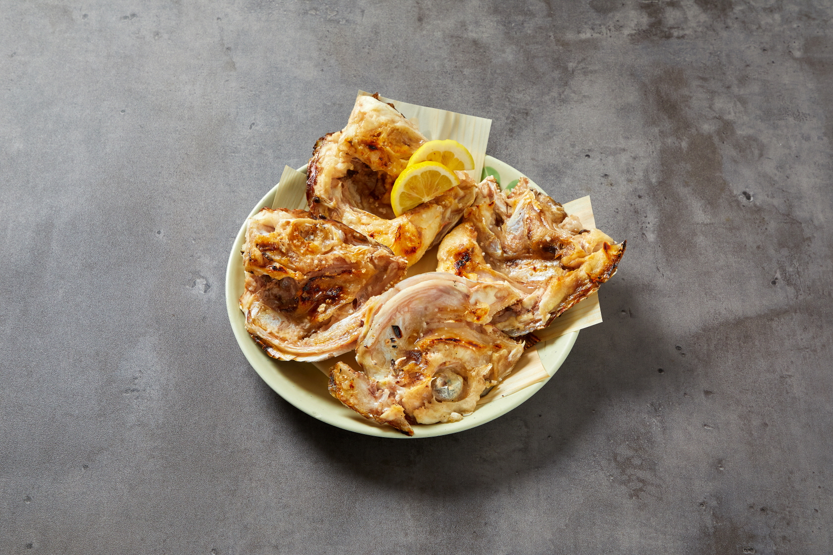 Grilled Red Sea Bream Head