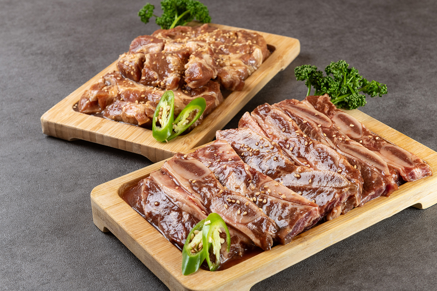 품육 참숯소갈비살 진천점