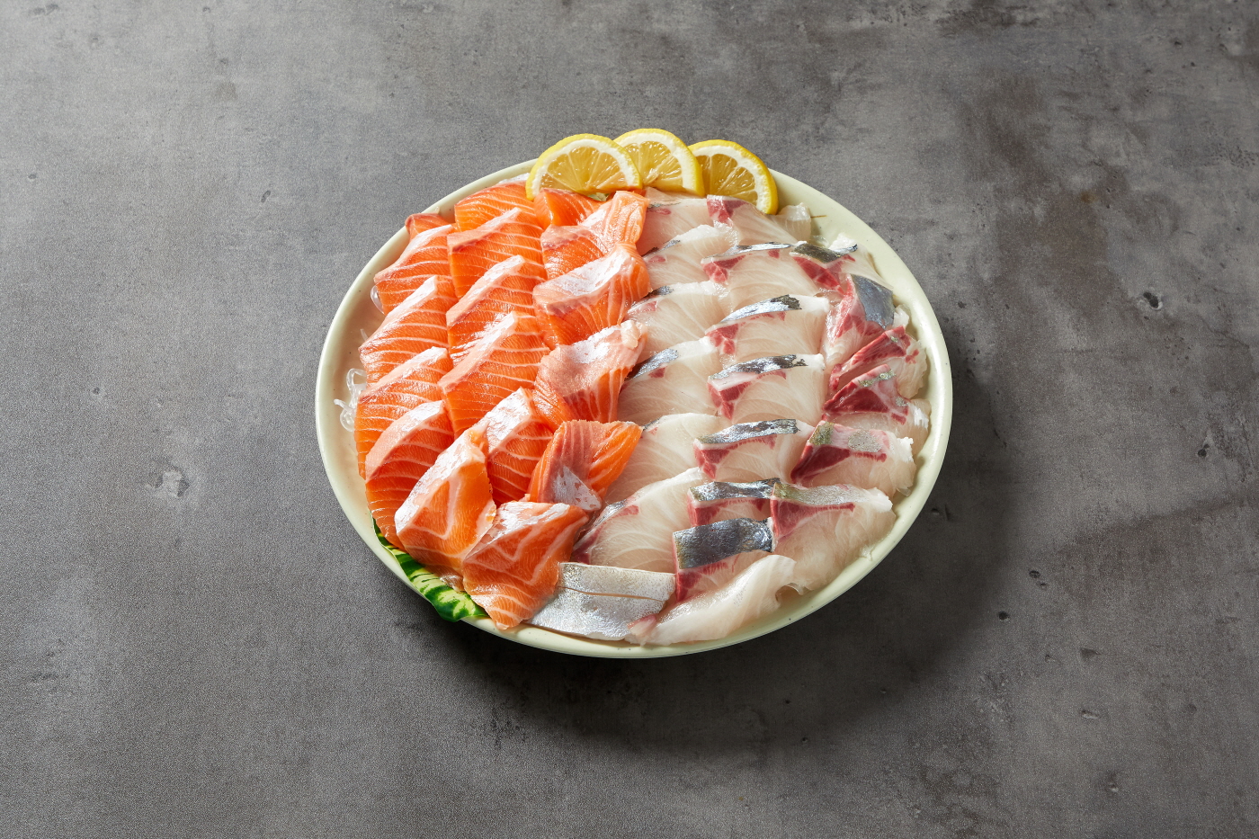 Grilled Mackerel + Salmon