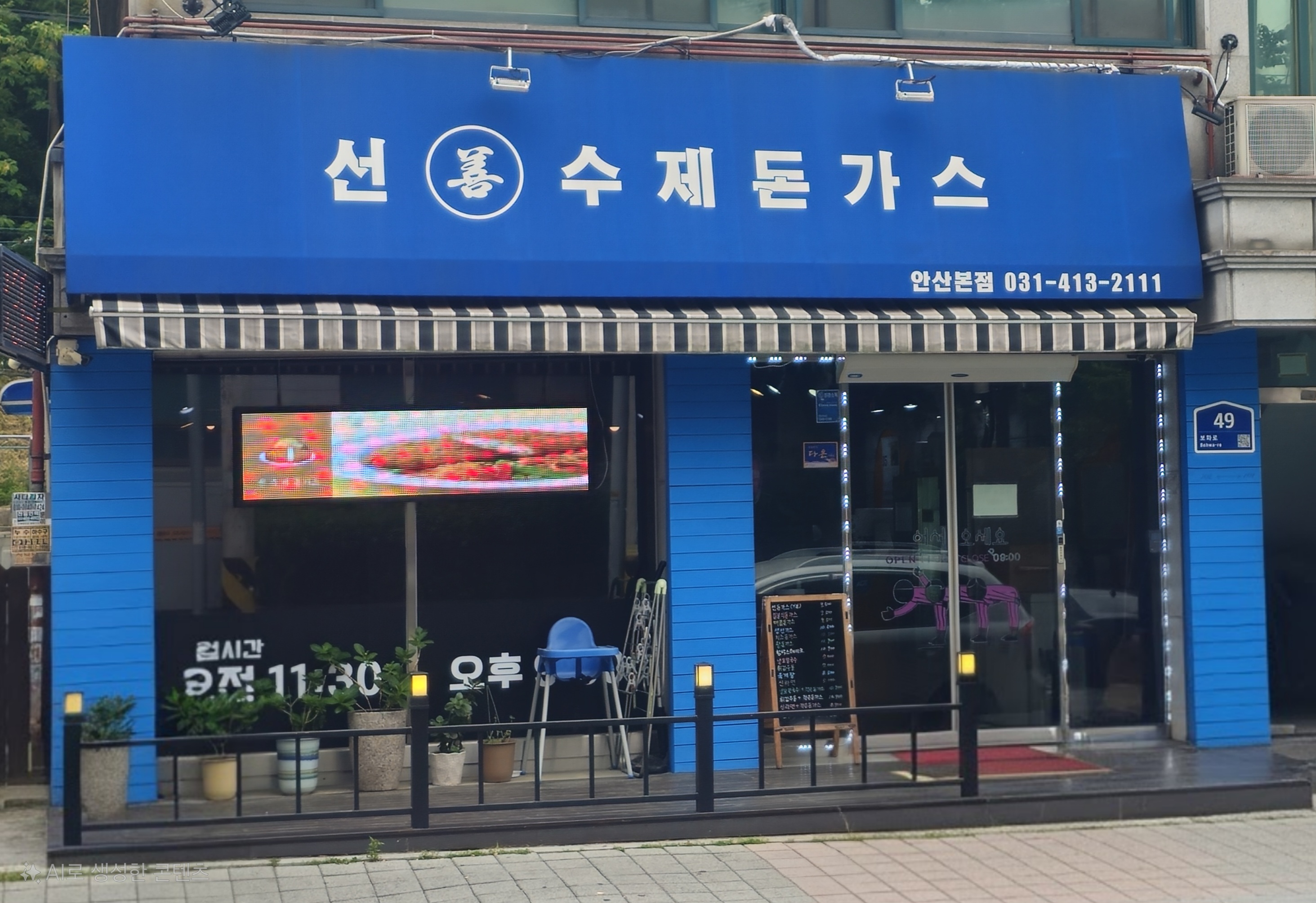 선 수제돈가스