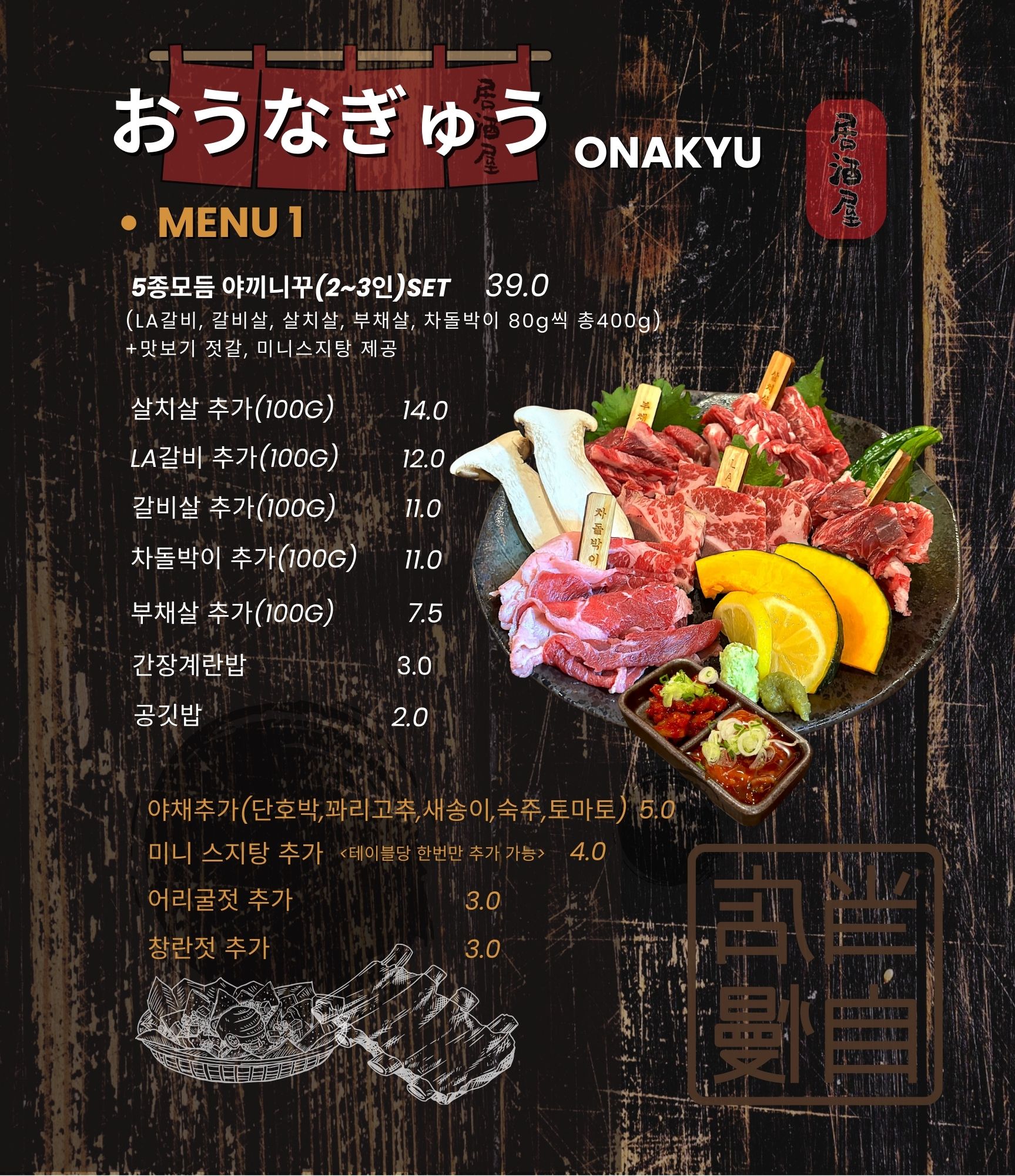 야끼니꾸 오나규