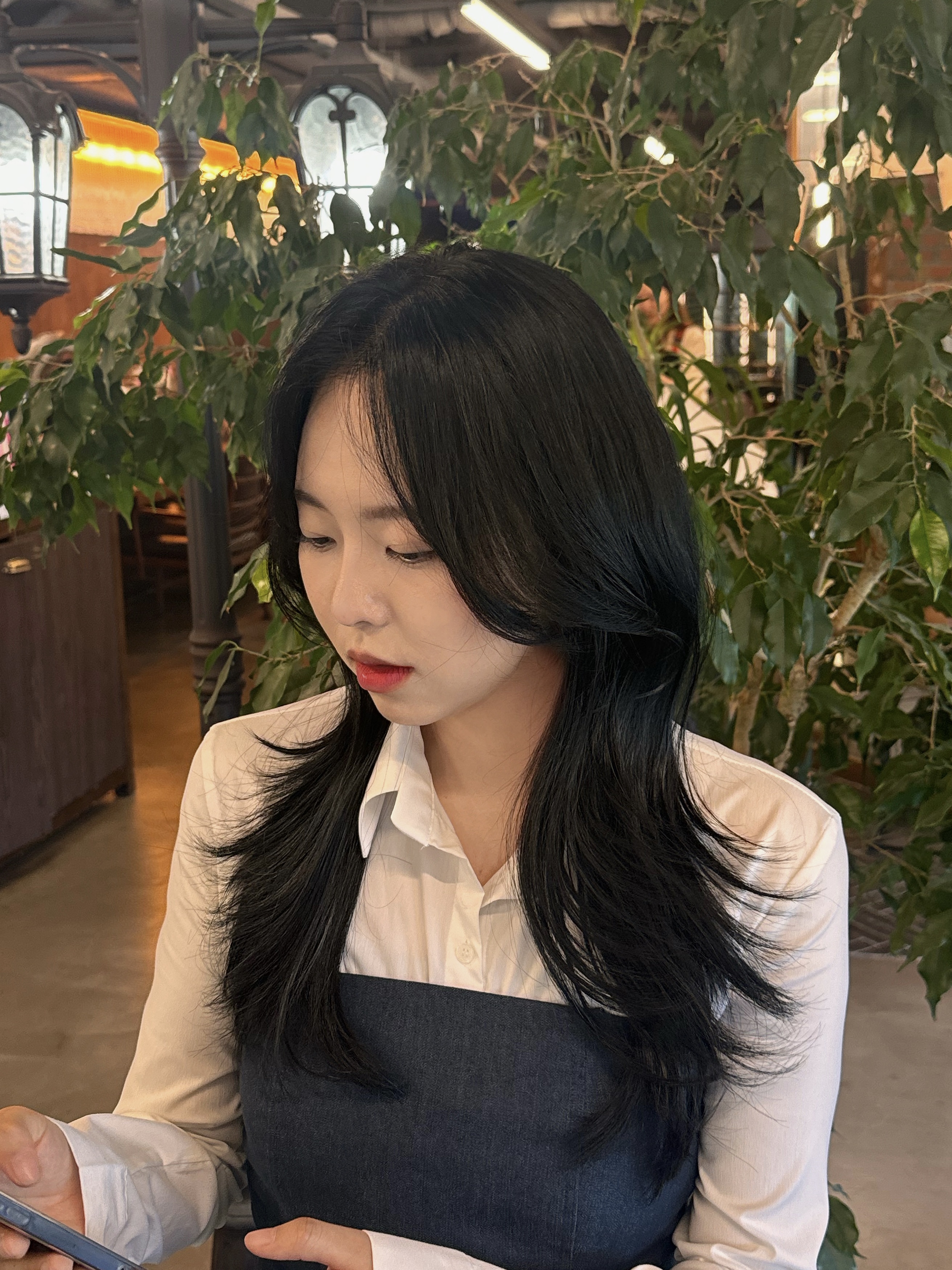 아이디헤어 목동CBS점 내부 또는 관련 모습