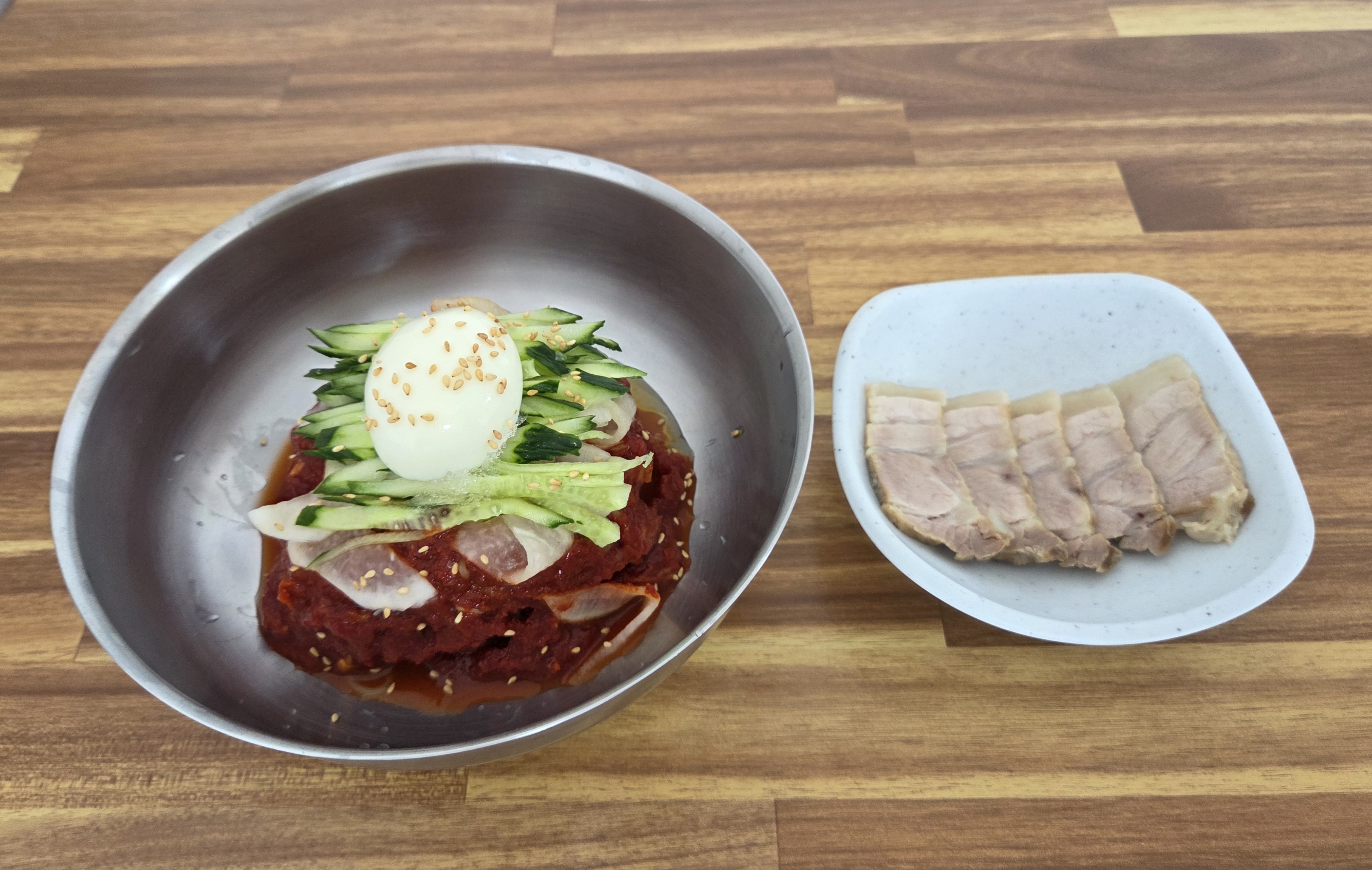 백세밀면