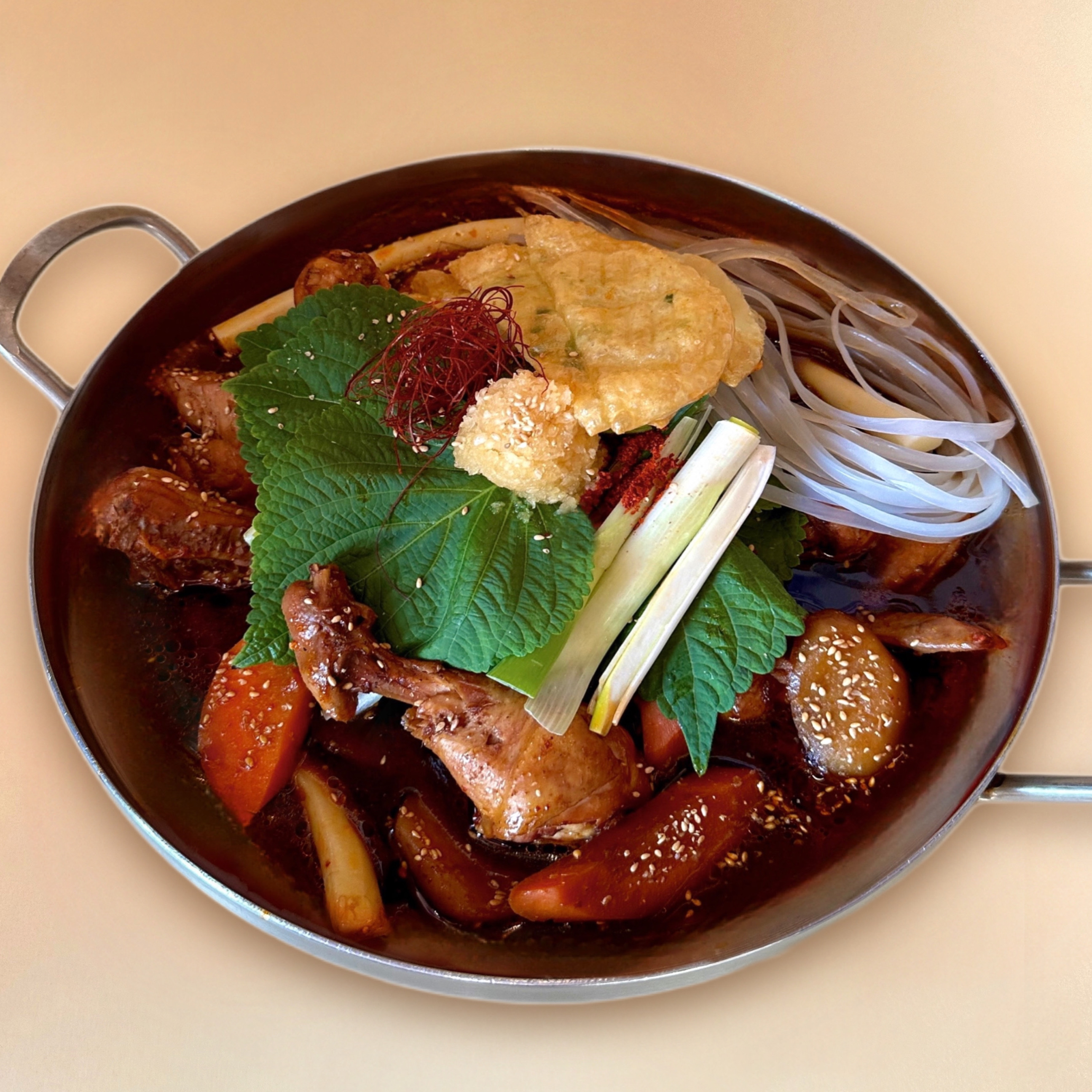 매콤간장찜닭