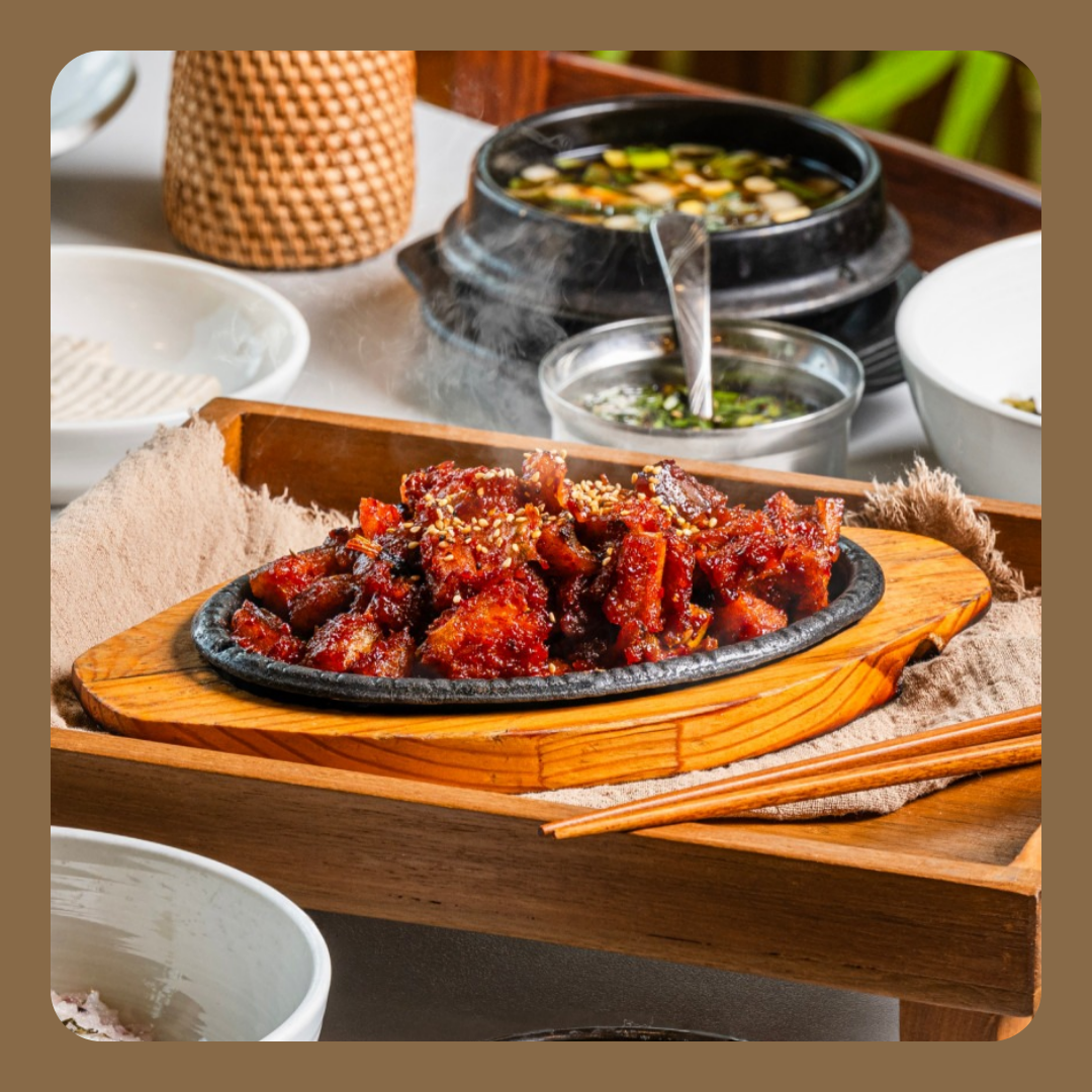 산내음 정식(황태)