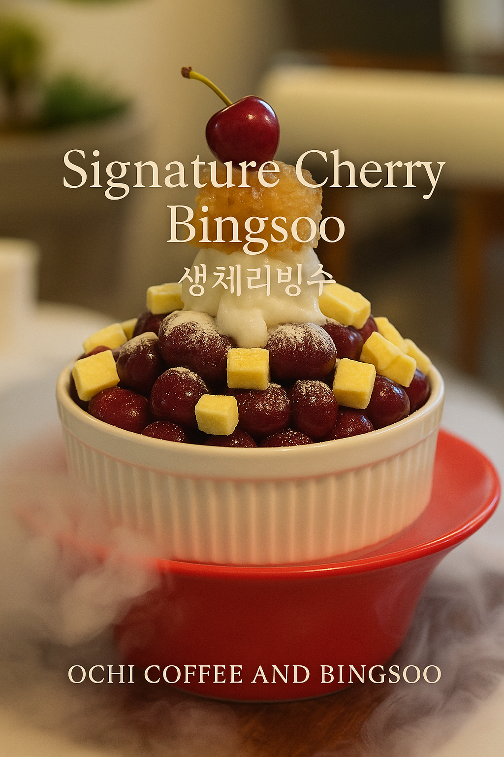 오치커피앤빙수 반려동물 동반 카페