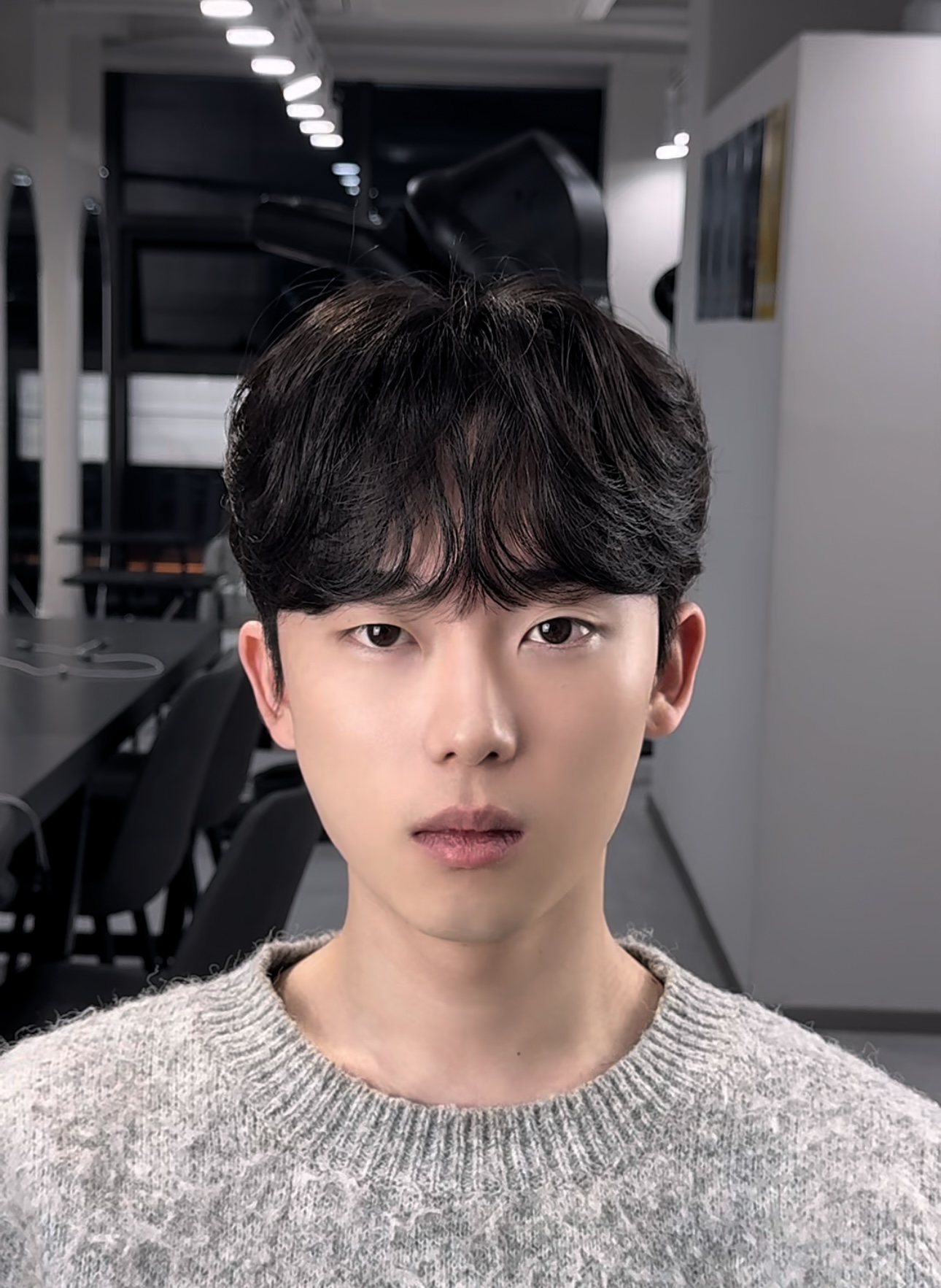 아이언맨즈헤어 아이롱펌 회기점