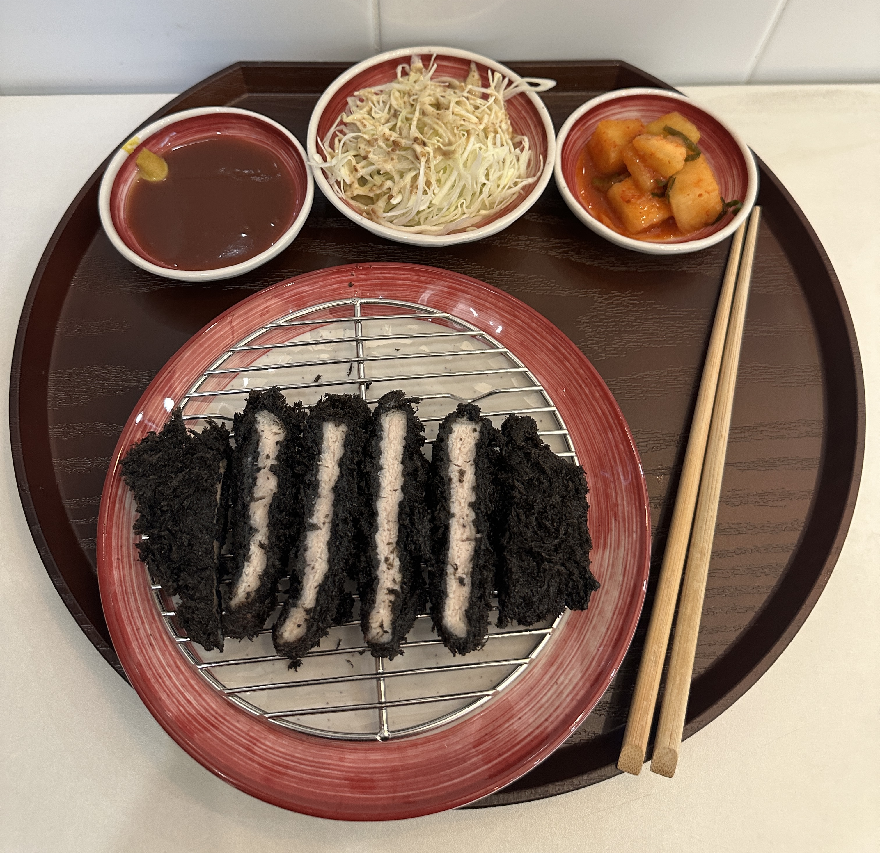 흑카츠 추가 100g