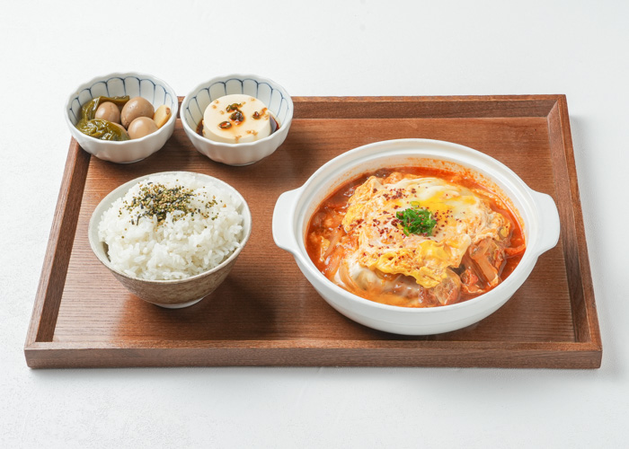 김치가츠나베 정식