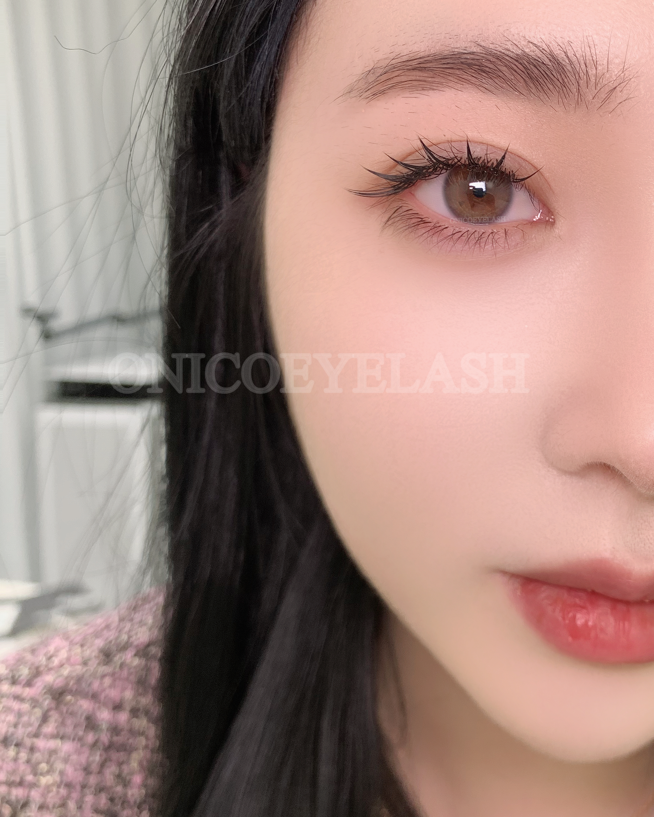 오니코아이래쉬 시술 이미지