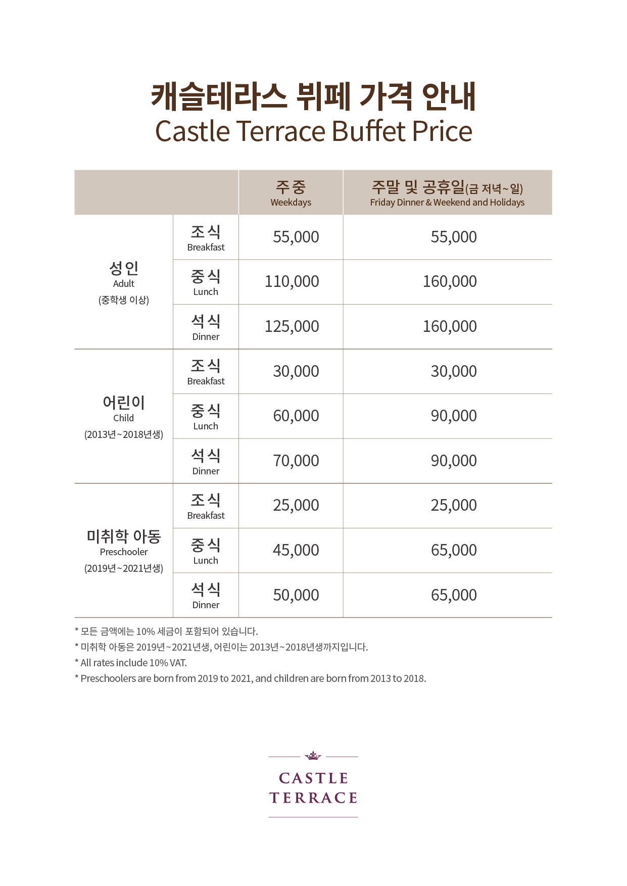메이필드호텔 캐슬테라스