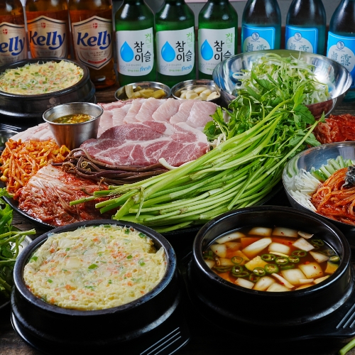 산청리56솥뚜껑생삼겹살시흥