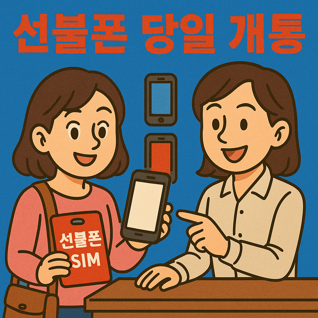 선불폰 선불유심 즉시개통