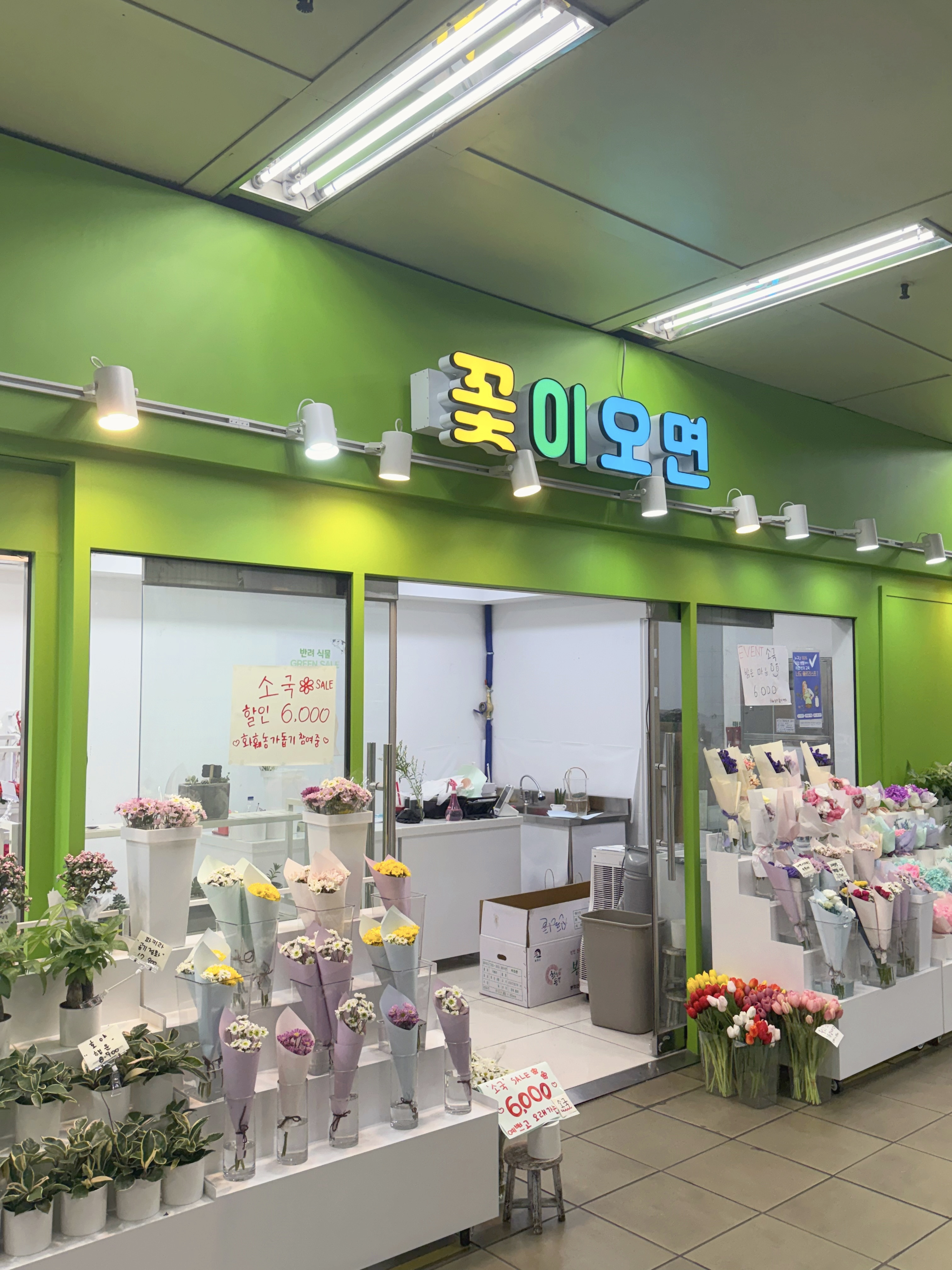 꽃이오면 마포점
