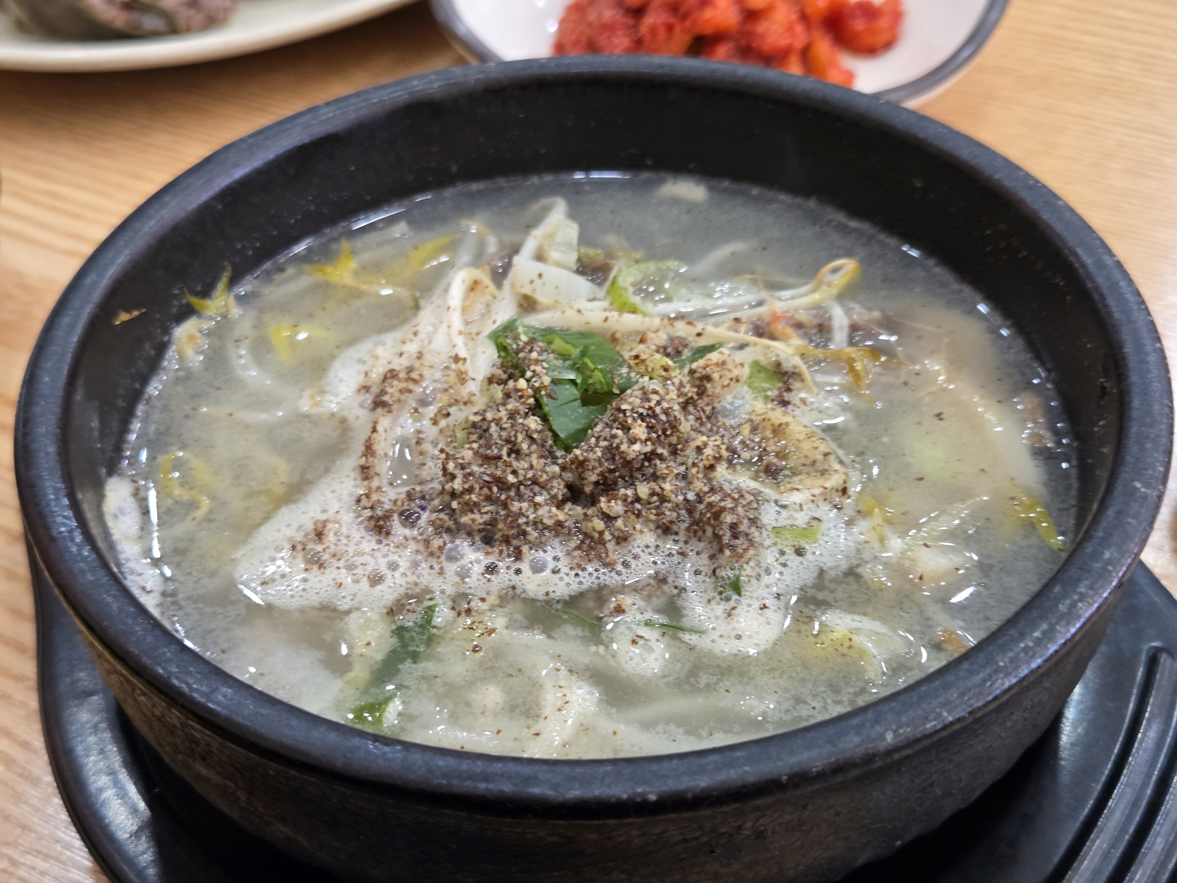 맑은순대국