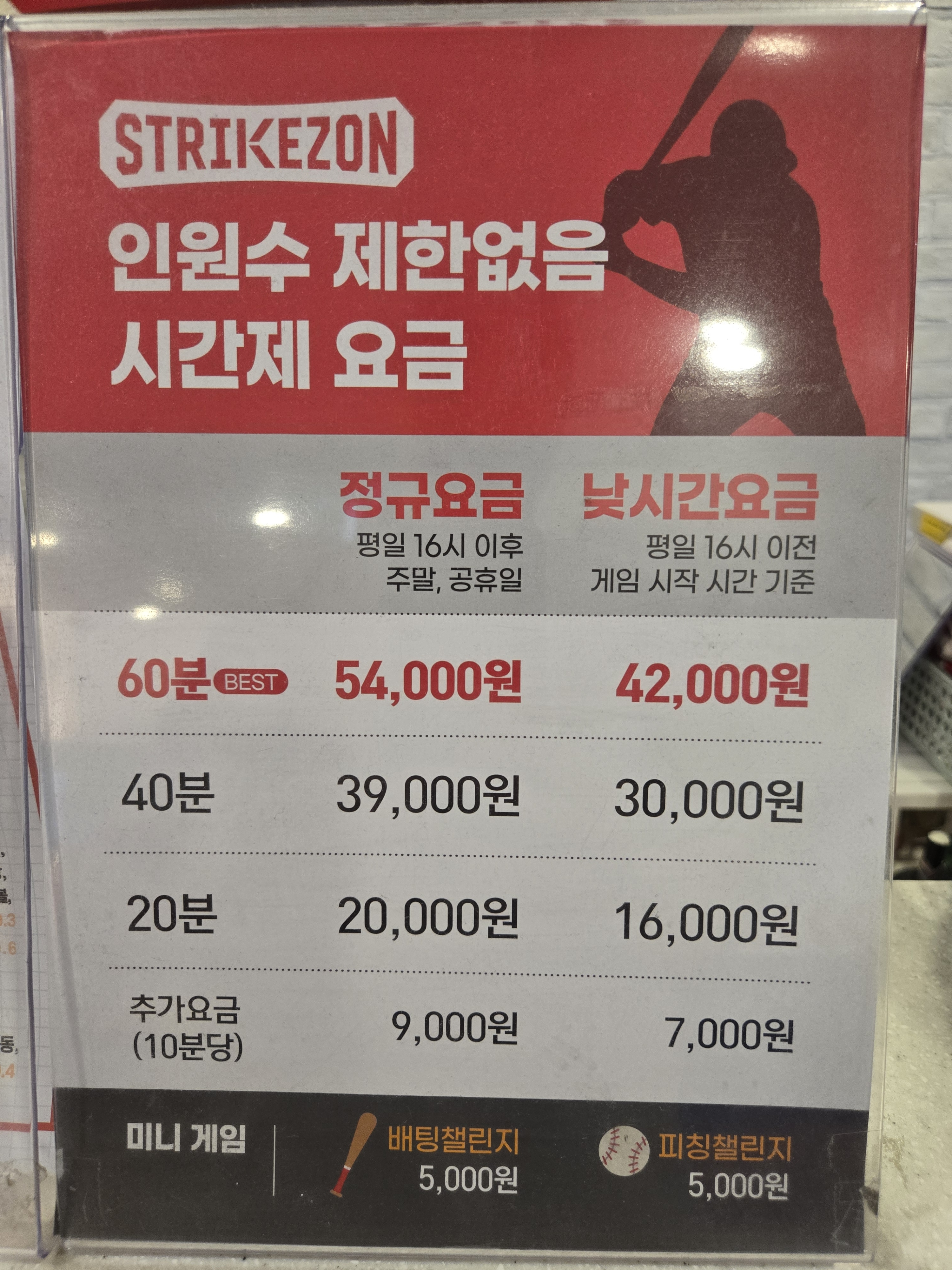 스트라이크존 미아사거리구장