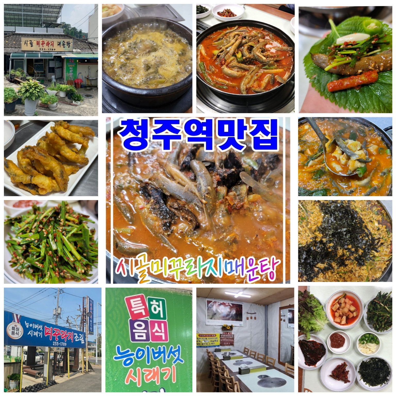 시골미꾸라지매운탕