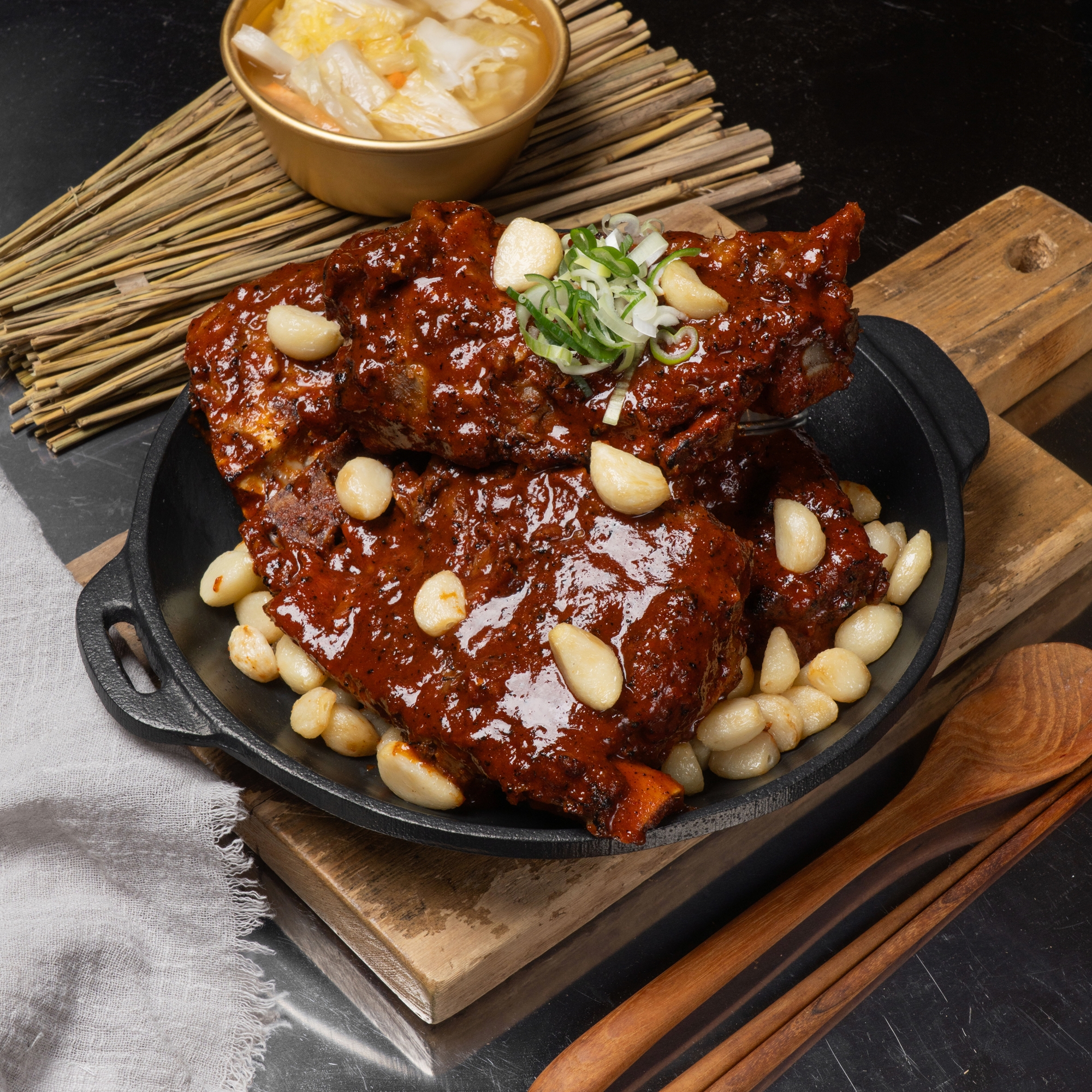 양념 뼈구이