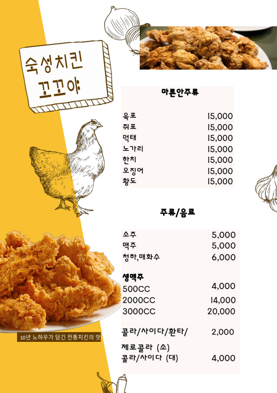 숙성치킨꼬꼬야 송산점