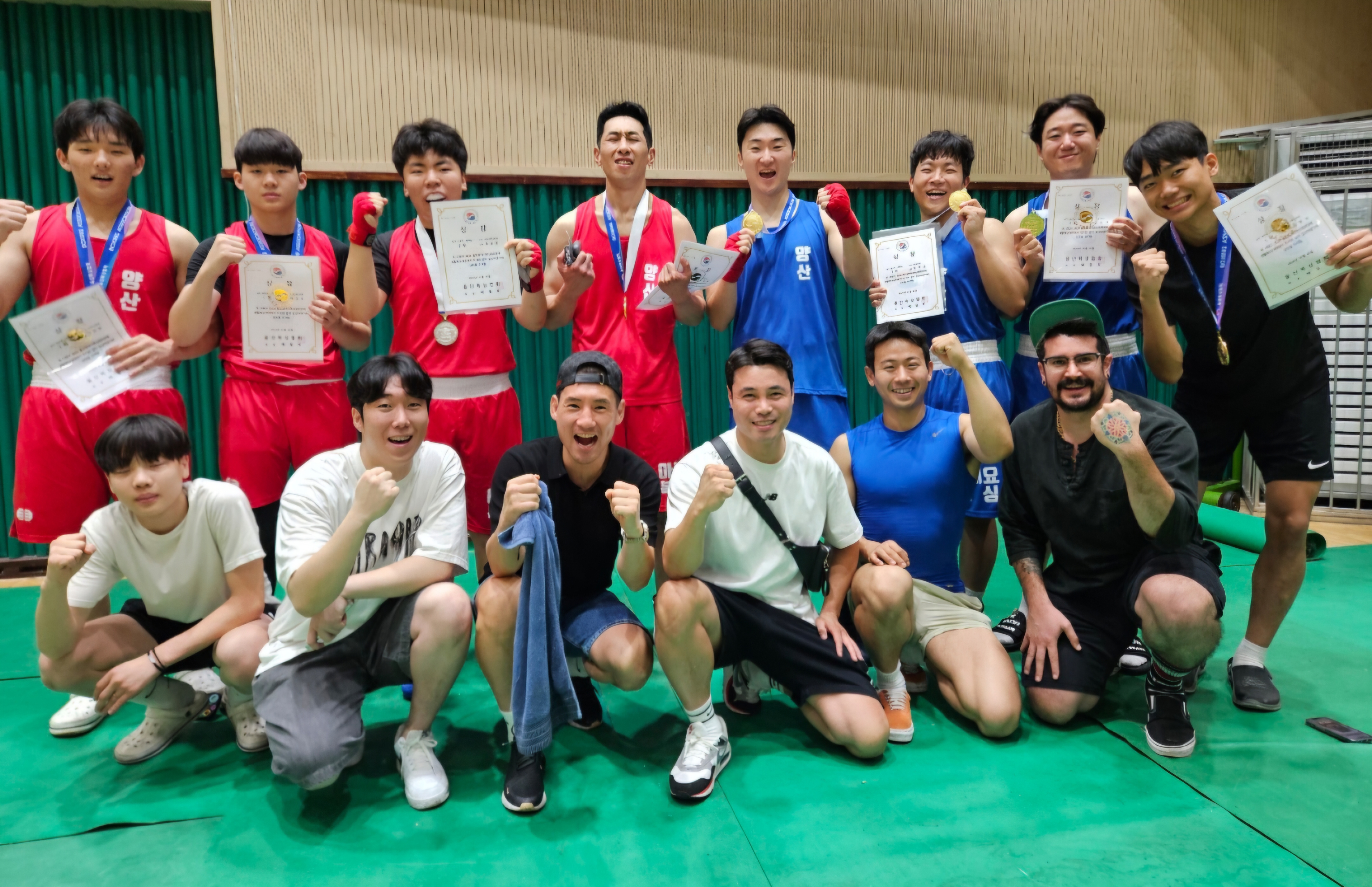 경상남도 양산시 물금읍 복싱체육관 아비요복싱(ABYO BOXING) 내부 모습 2