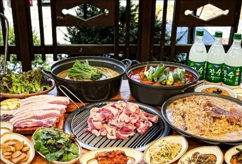명가오리숯불구이