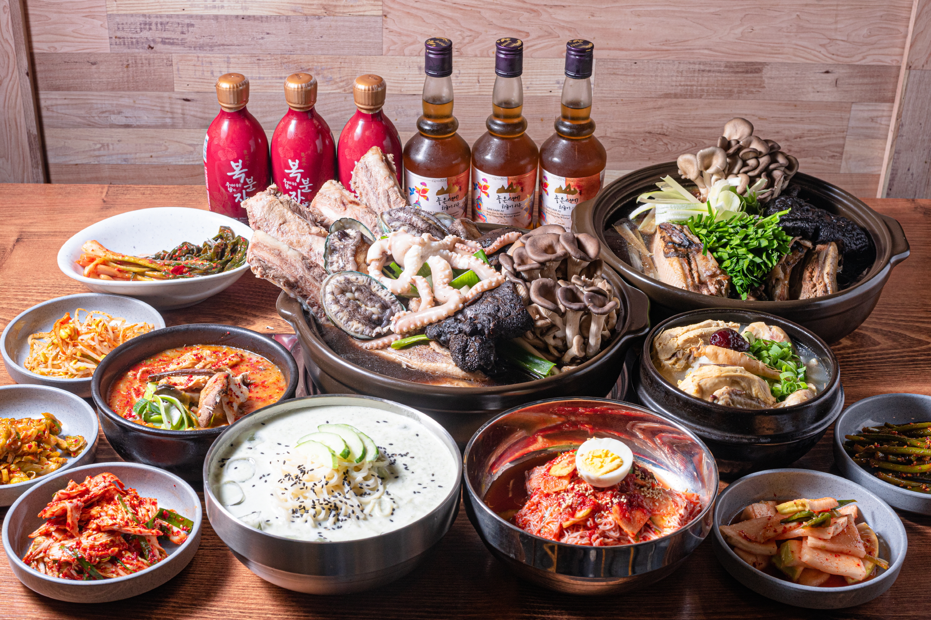 명가약초능이백숙