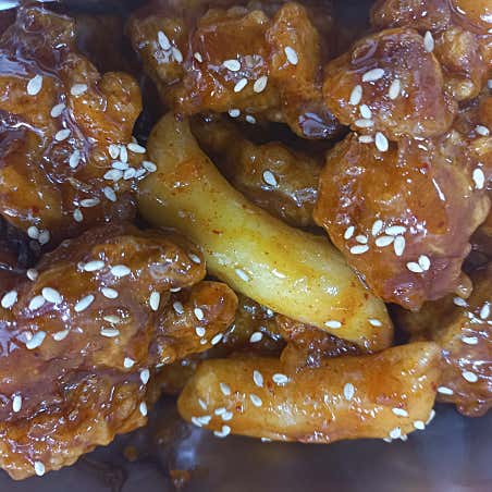 꼬꼬마니아옛날통닭 닭강정