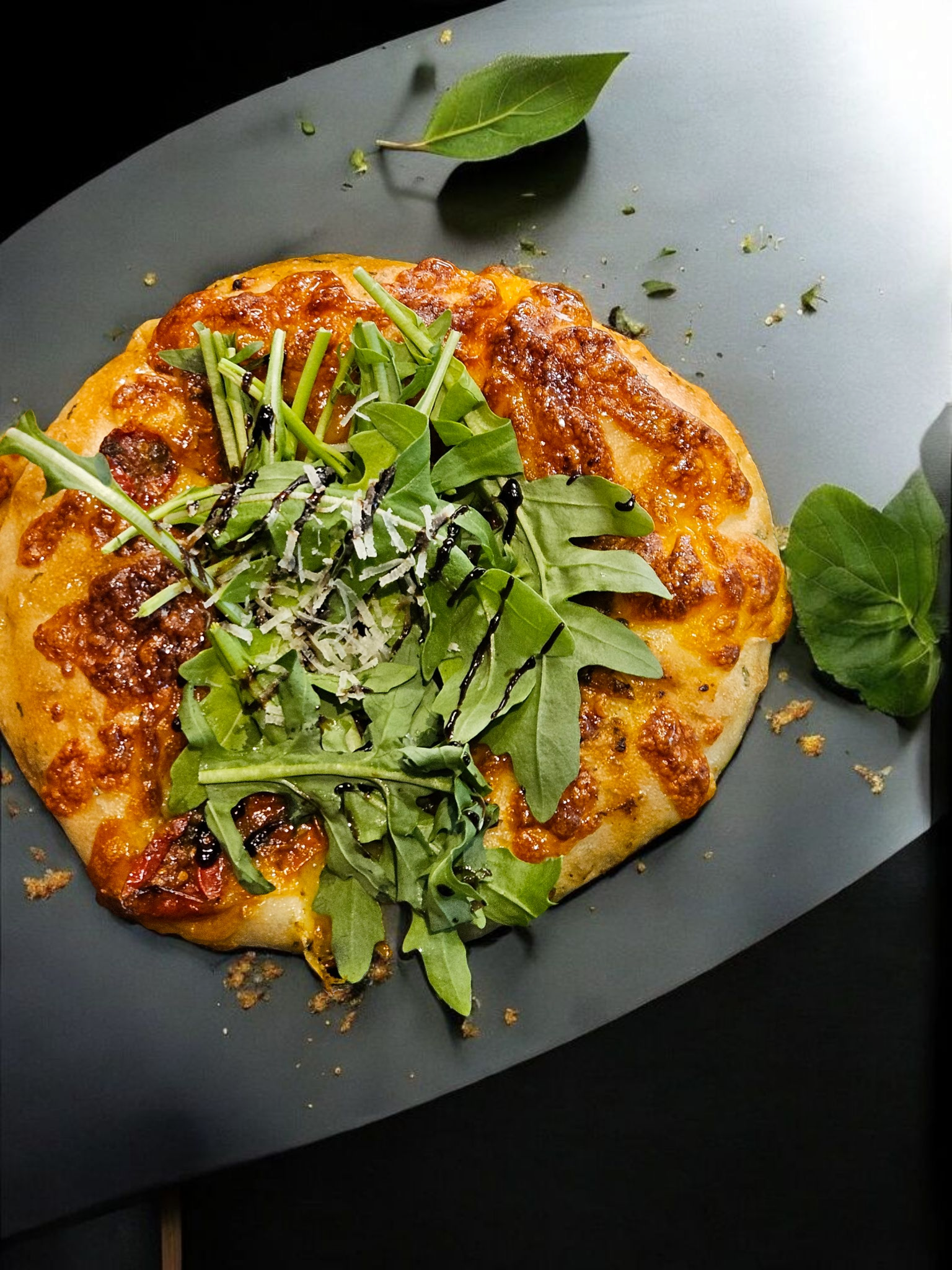 바질토마토포카치아