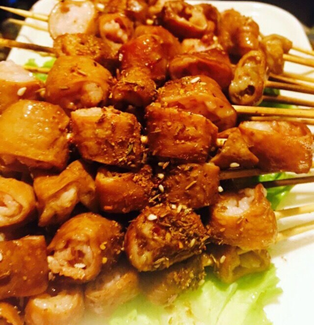 돼지막창꼬치