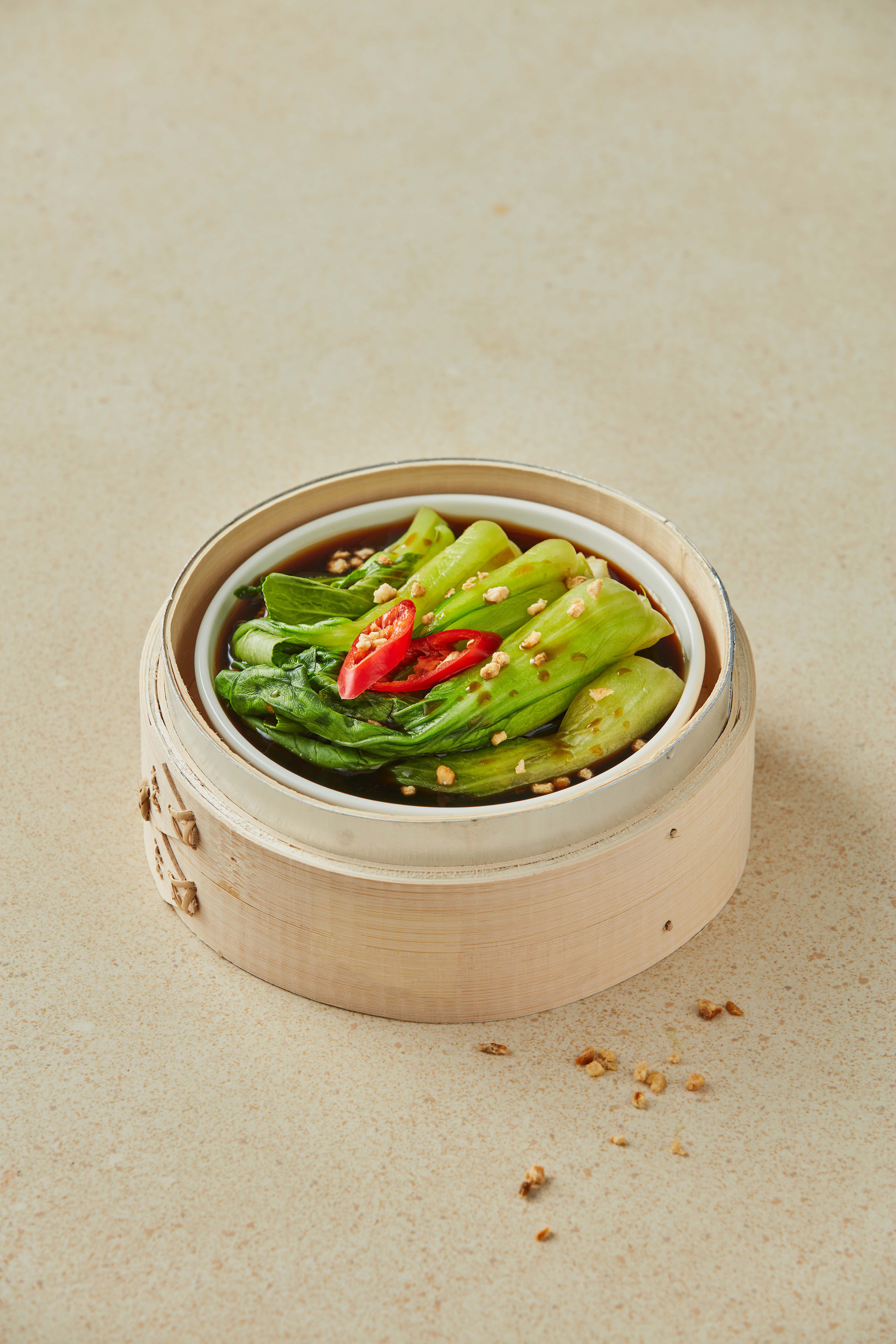 청경채 데침