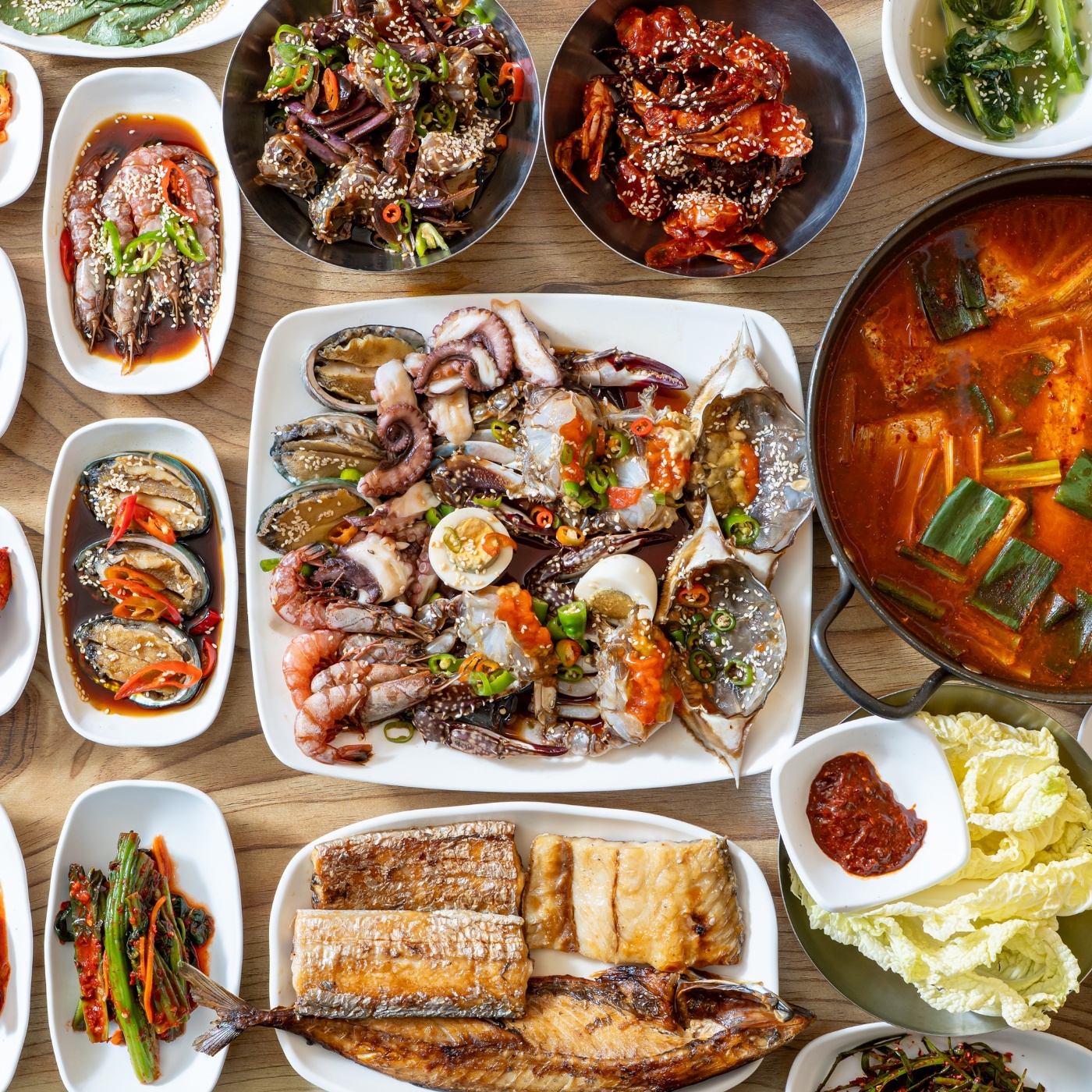 늘푸른식당 게장백반