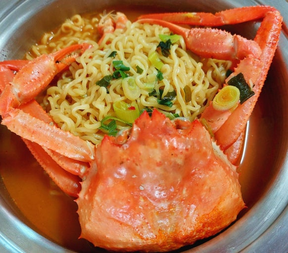 홍게해물라면