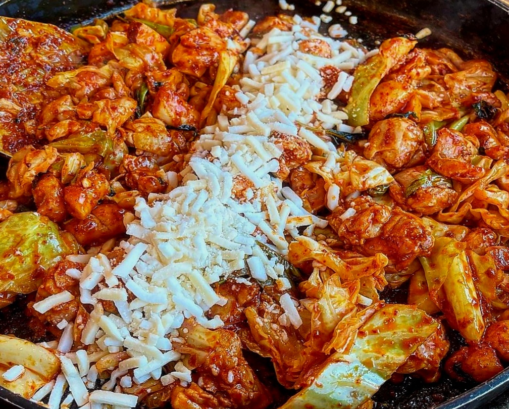 철판닭갈비(250g)